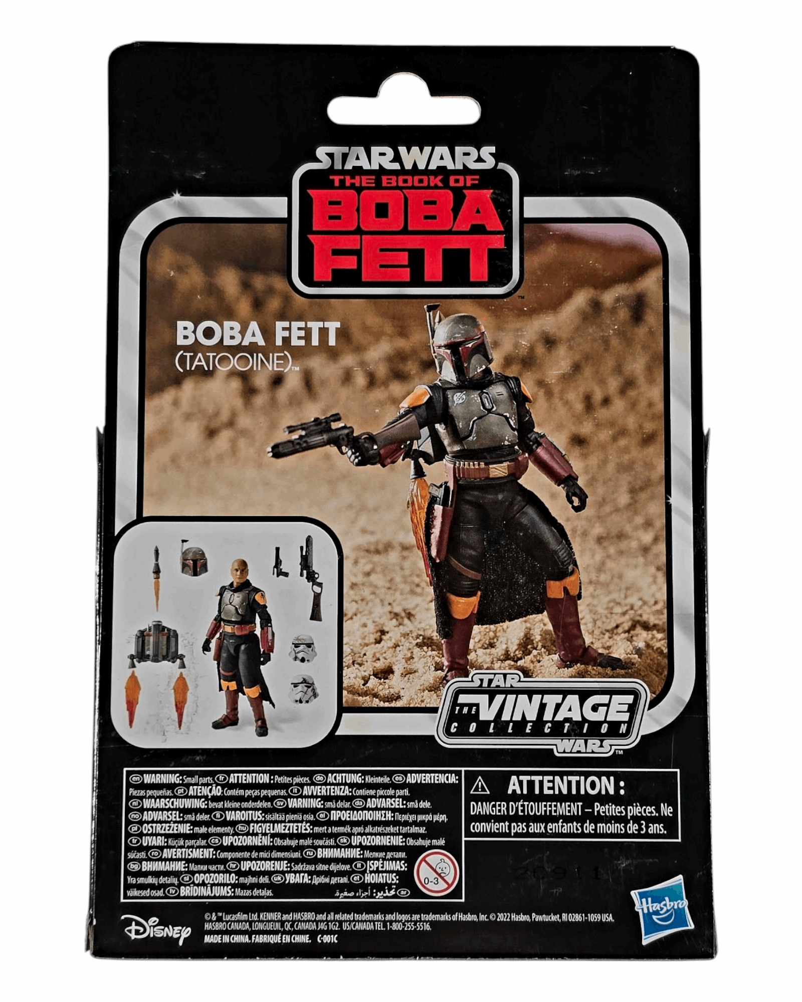 Star Wars TVC Boba Fett (Tatooine), The Book of Boba Fett, Hasbro '22