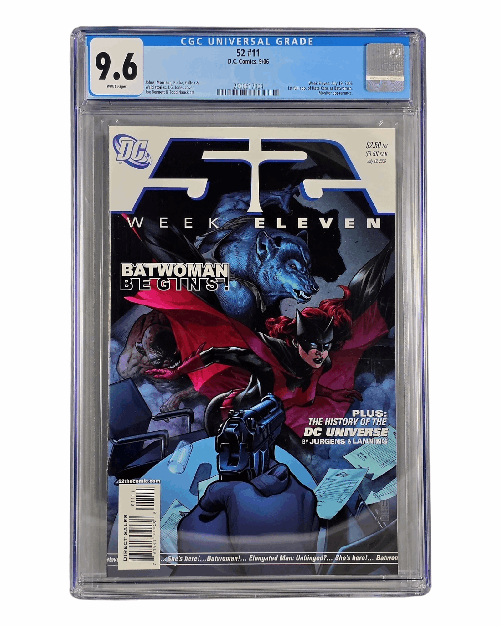 52 #11A, CGC 9.6 (04), DC '06