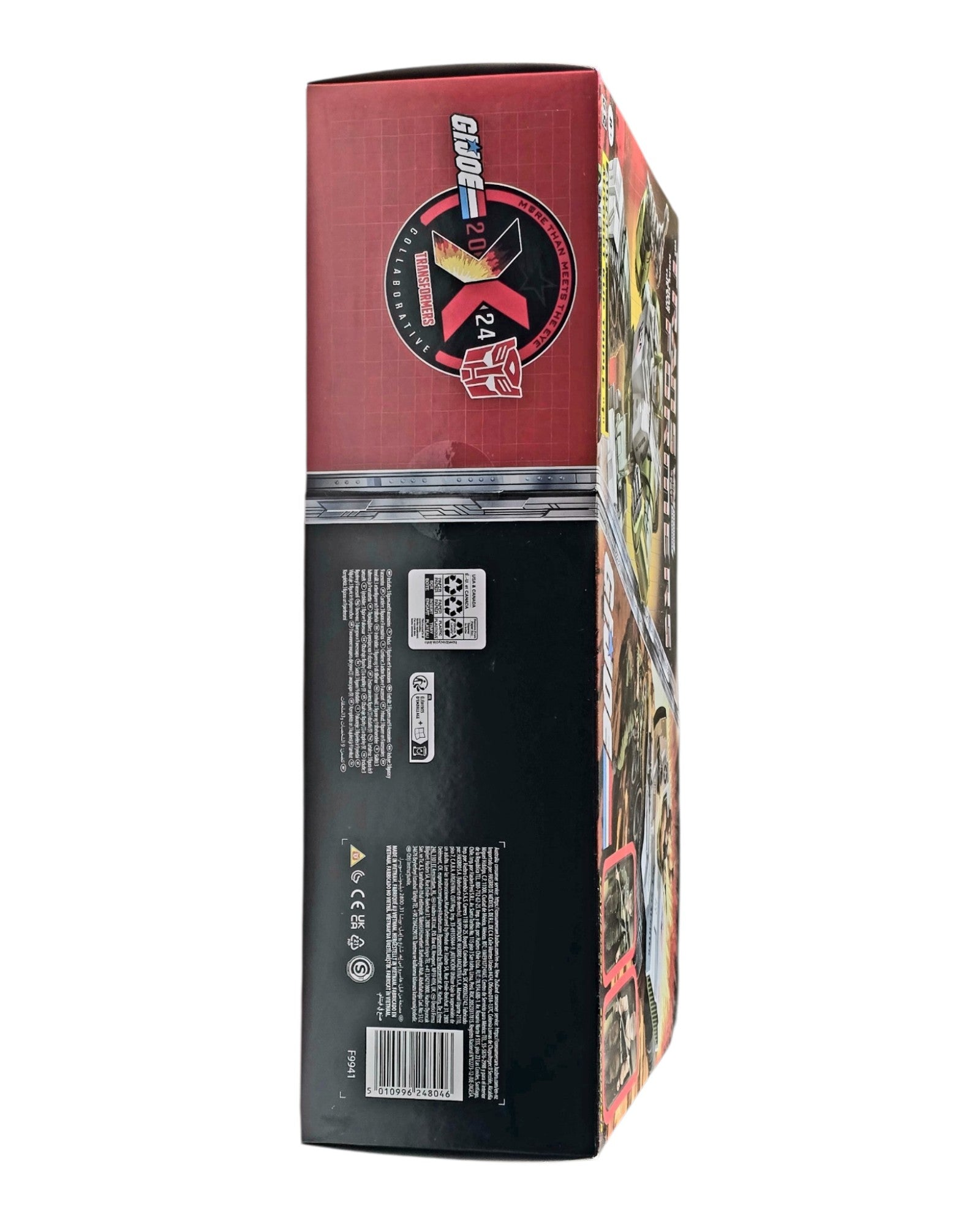Transformers Collaborative G.I. Joe Autobot Kup Triple T, Hasbro '24 — bottom of package