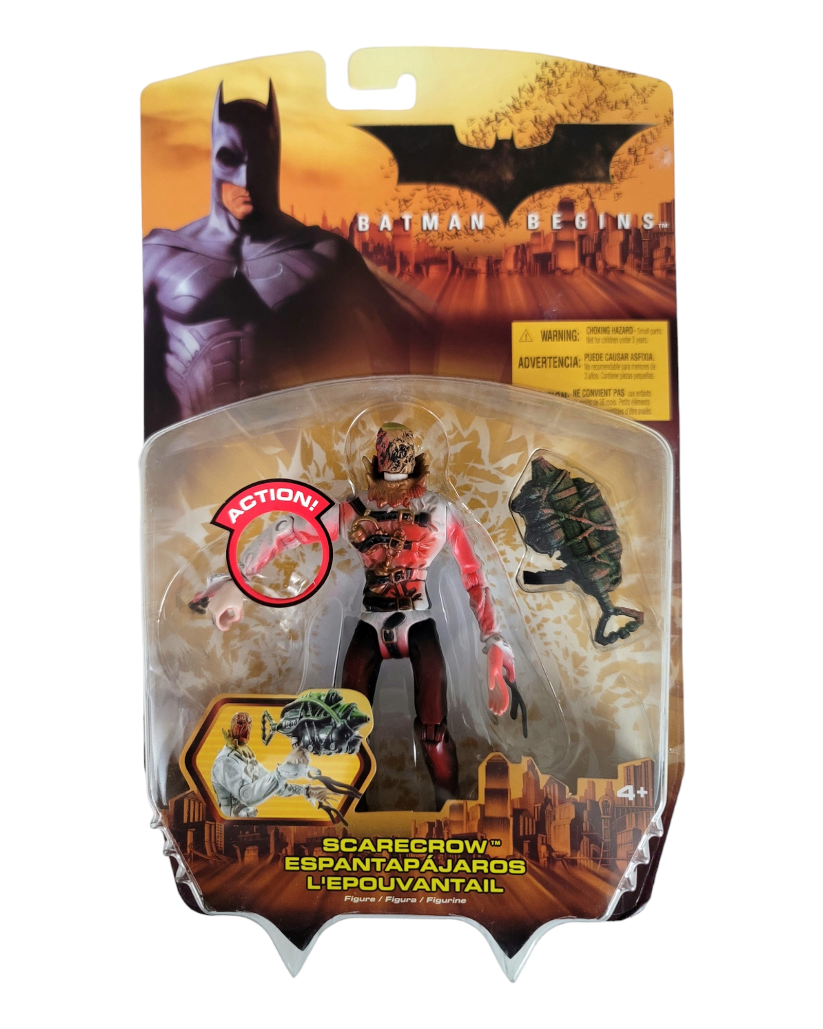 DC Comics Batman Begins Movie Scarecrow, Mattel '05