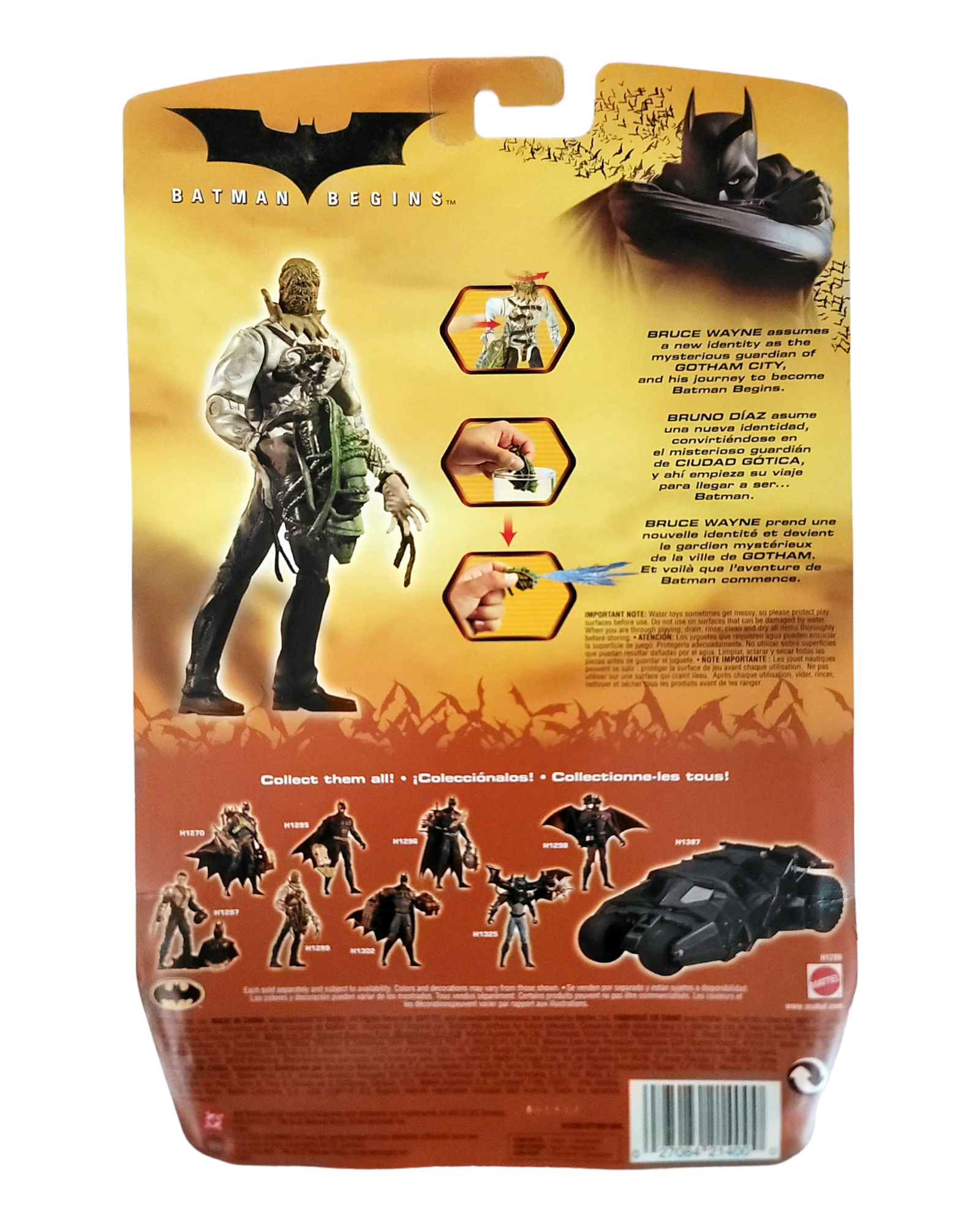 DC Comics Batman Begins Movie Scarecrow, Mattel '05