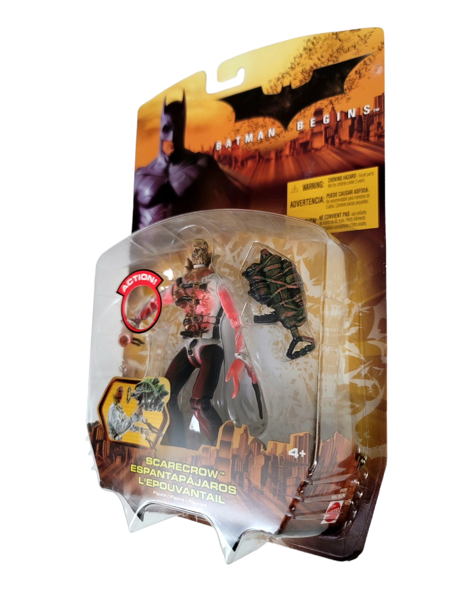 DC Comics Batman Begins Movie Scarecrow, Mattel '05