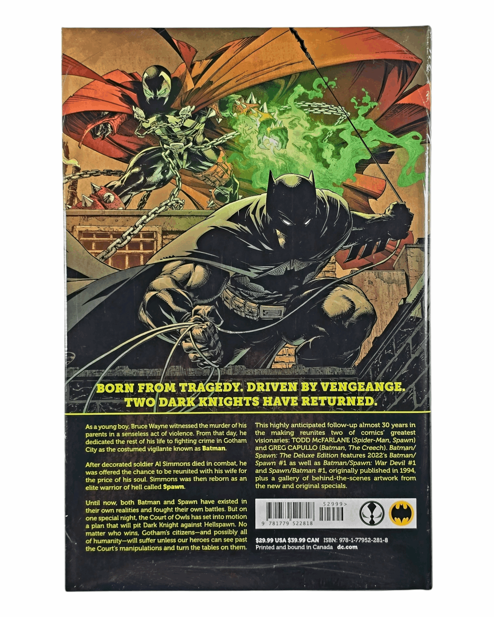 Batman/Spawn: Deluxe Edition Hardcover, DC/Image '23