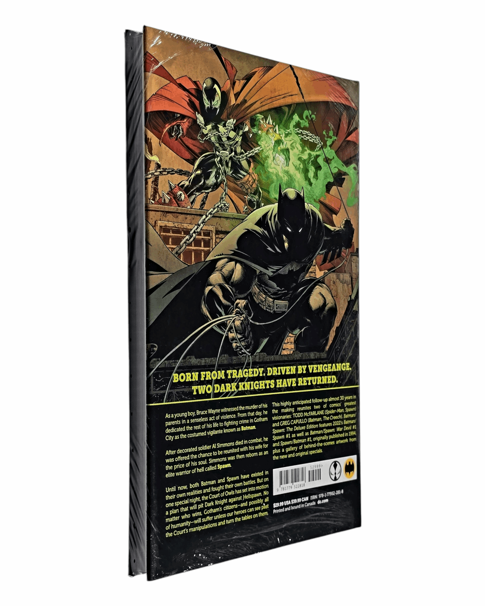 Batman/Spawn: Deluxe Edition Hardcover, DC/Image '23