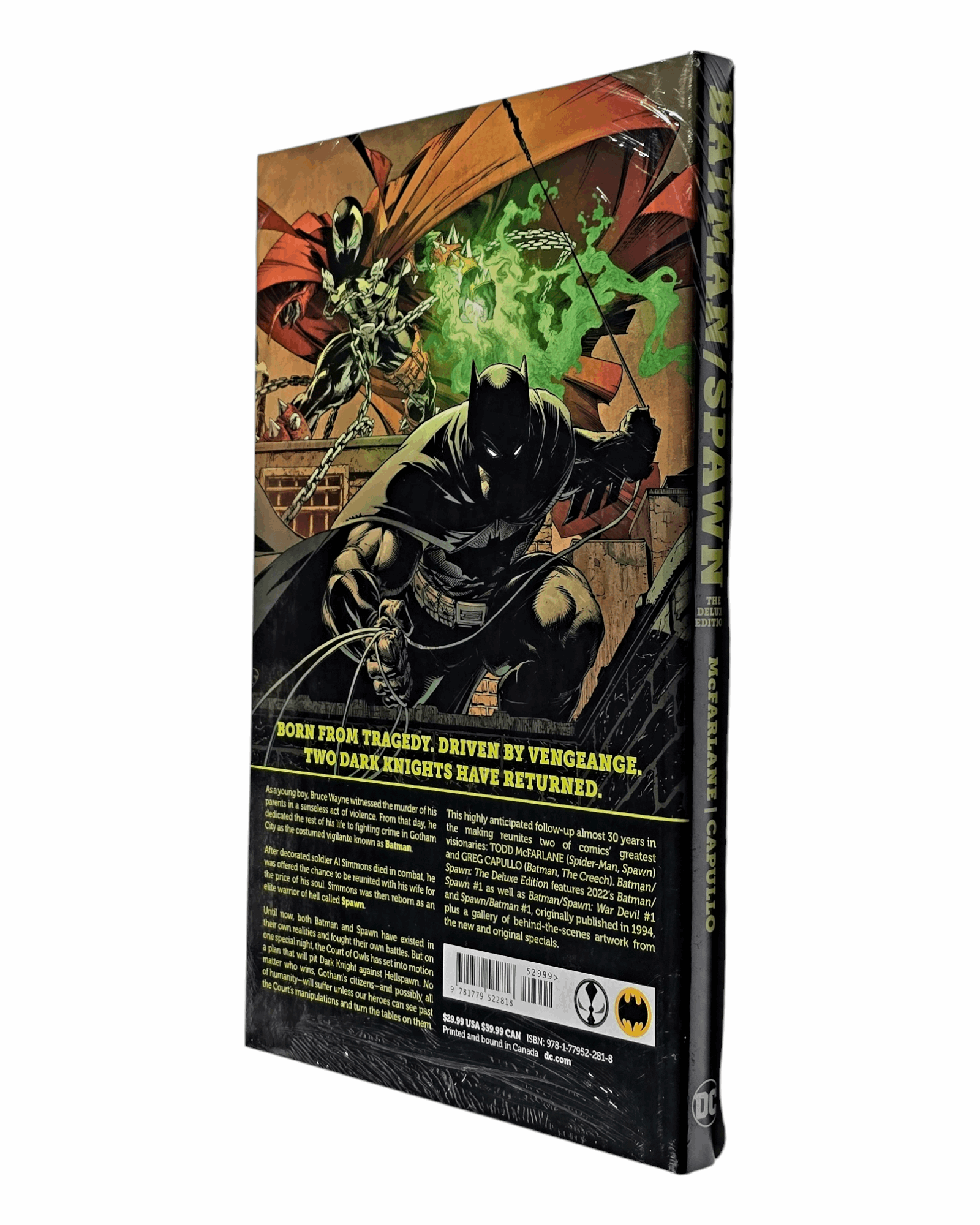 Batman/Spawn: Deluxe Edition Hardcover, DC/Image '23