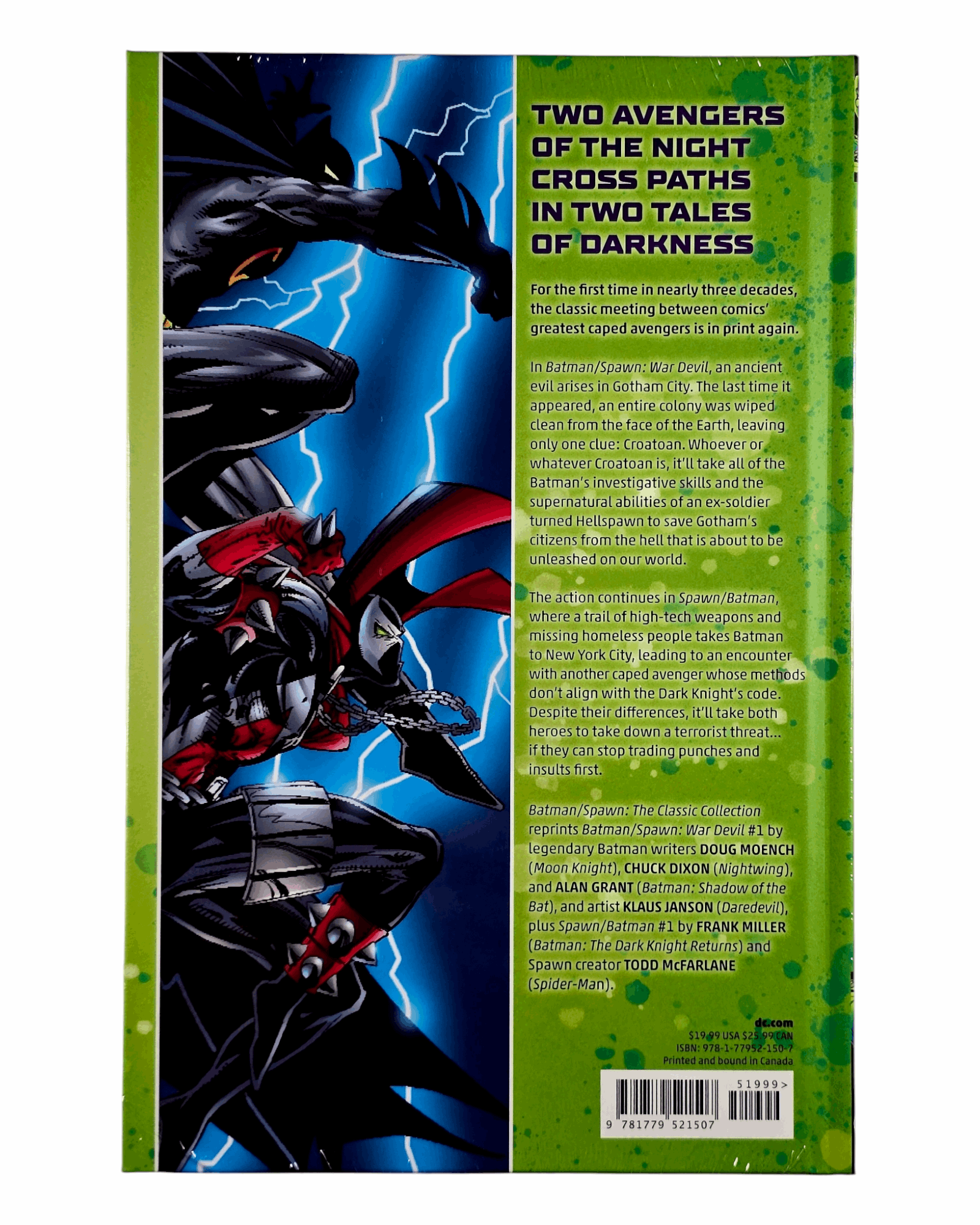 Batman/Spawn: The Classic Collection Hardcover, DC/Image '22