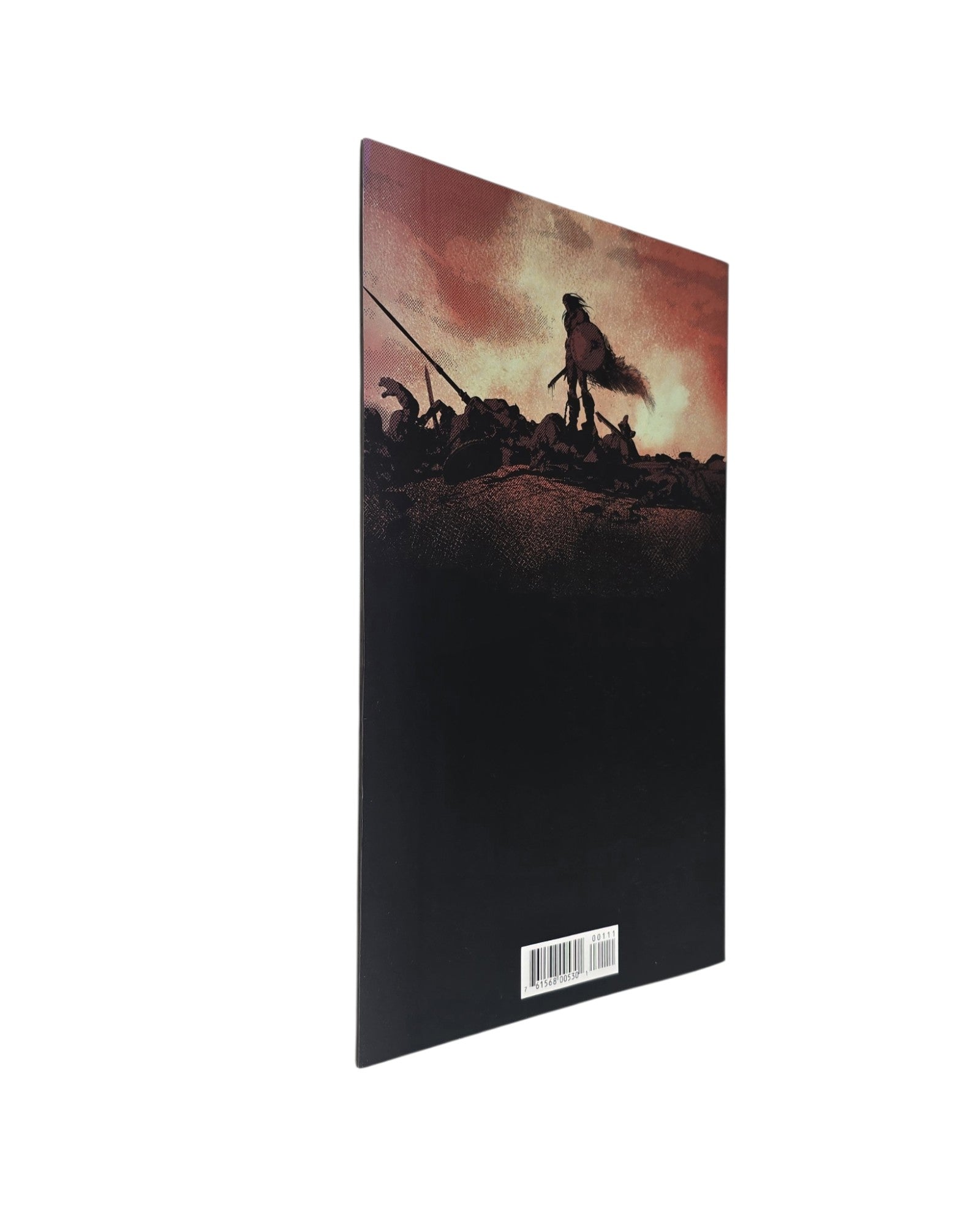 Berserker Unbound #1A, Mike Deodato Jr. Cover, Dark Horse '19 — back cover, fore edge