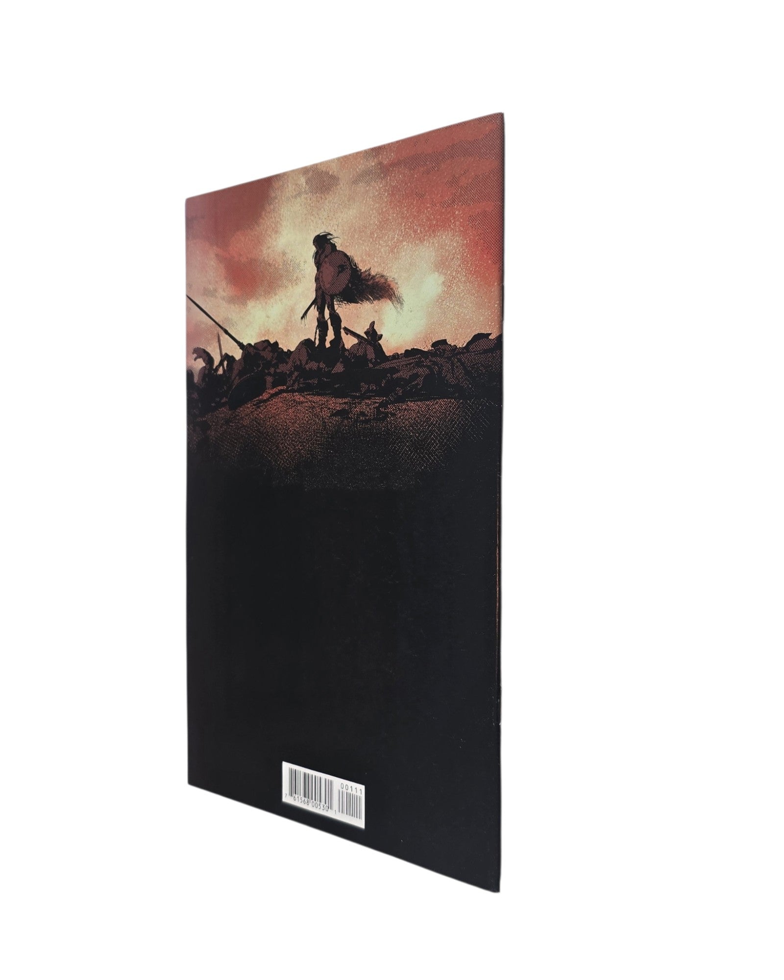 Berserker Unbound #1A, Mike Deodato Jr. Cover, Dark Horse '19 — back cover, spine edge