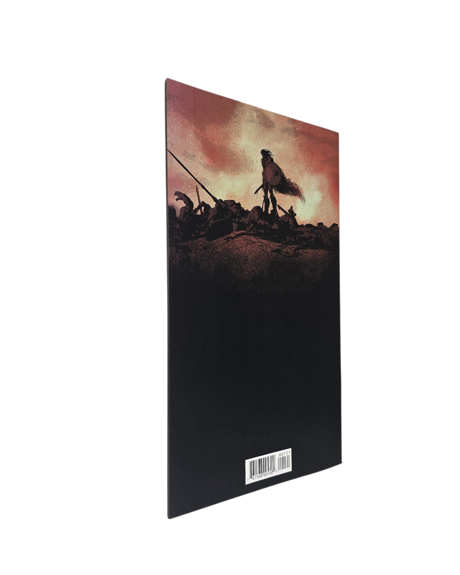 Berserker Unbound #1B, Mike Mignola Cover, Dark Horse '19 — back cover, fore edge