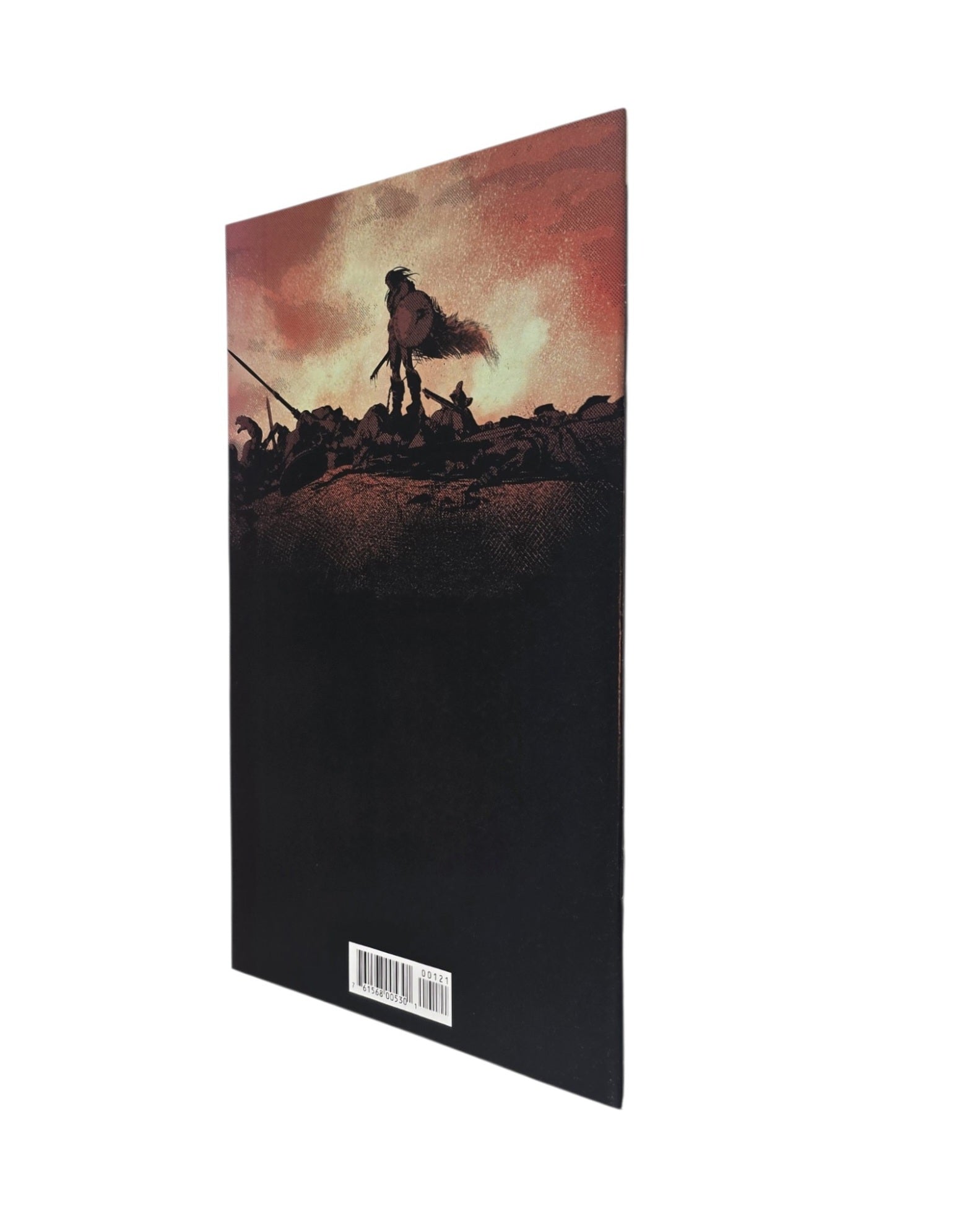 Berserker Unbound #1B, Mike Mignola Cover, Dark Horse '19 — back cover, spine edge
