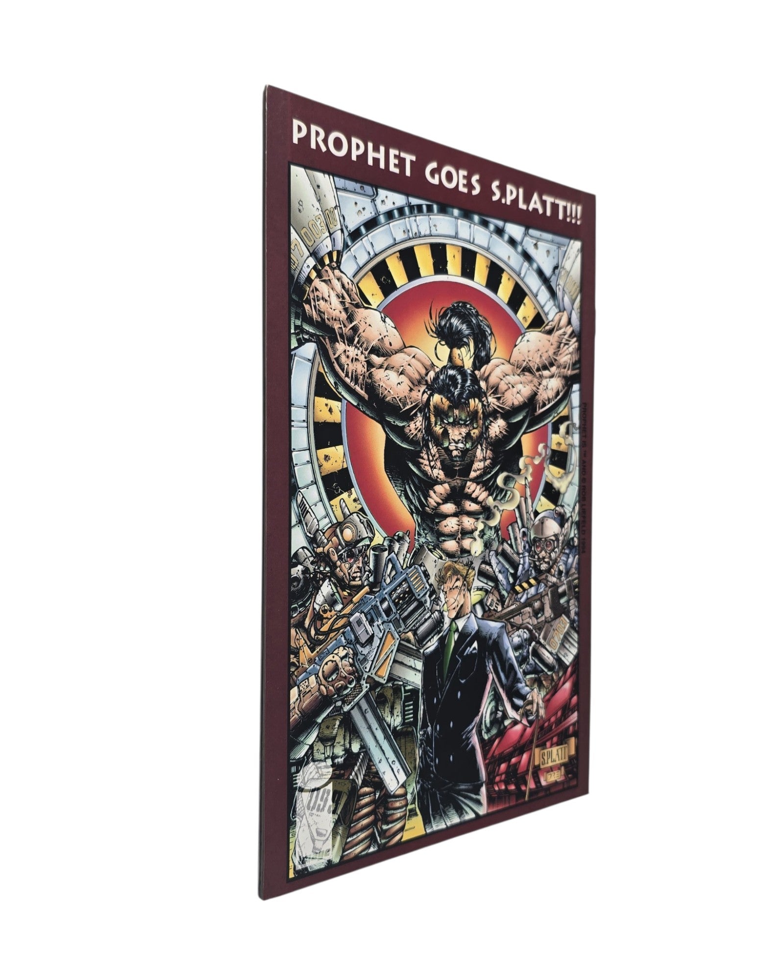 Brigade Vol. 2 #9, Extreme Prejudice Pt. 6, Image '94 — back cover, fore edge