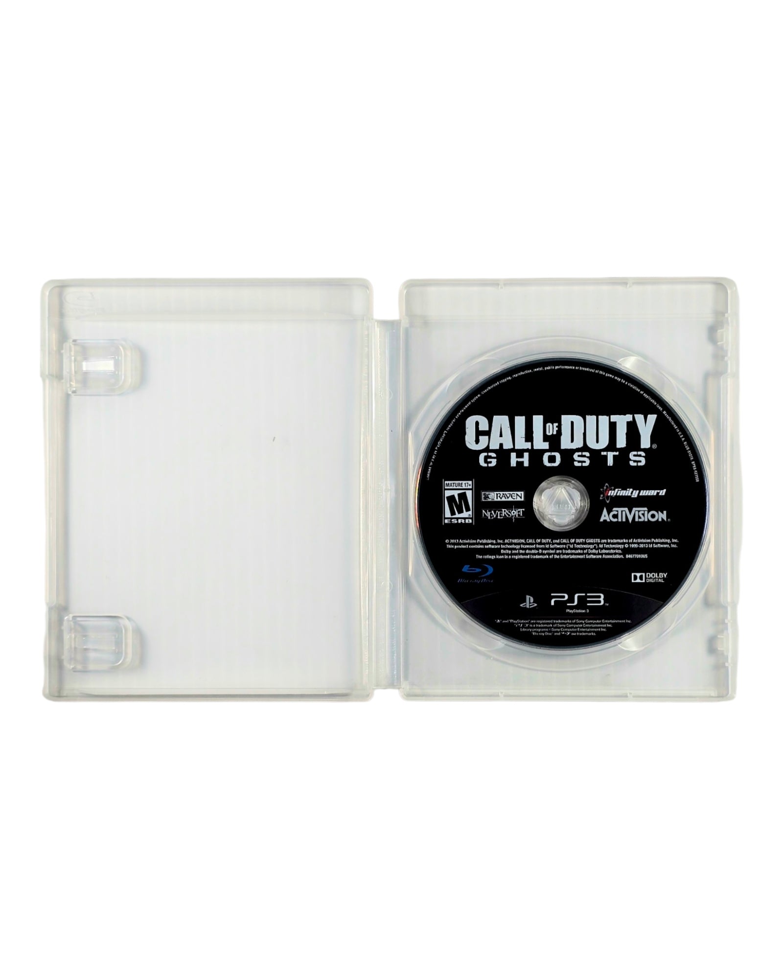 Call of Duty: Ghosts (PlayStation 3, 2013), Disc Only