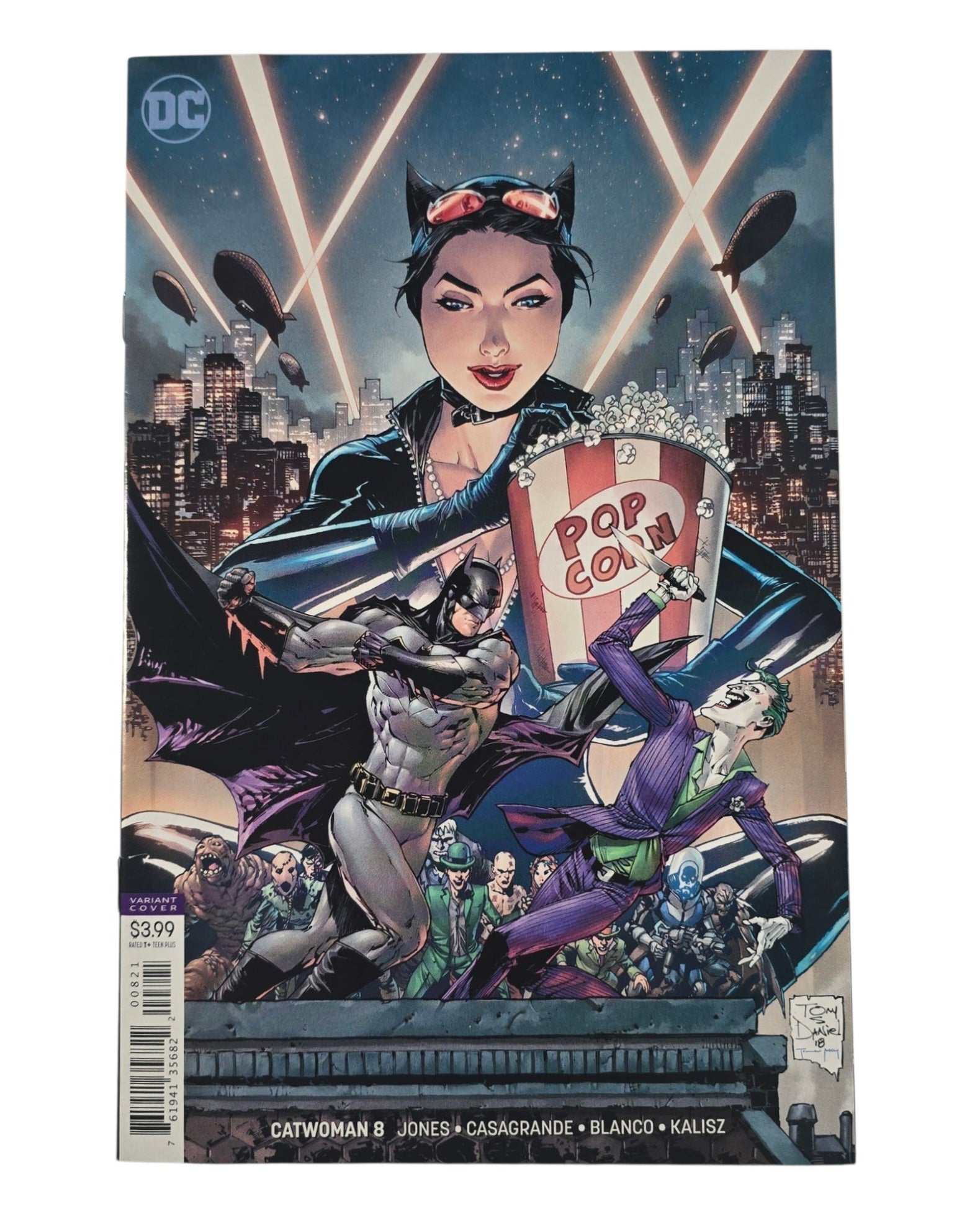 Catwoman Vol. 5 #8B, Tony S. Daniel Cover, DC '19