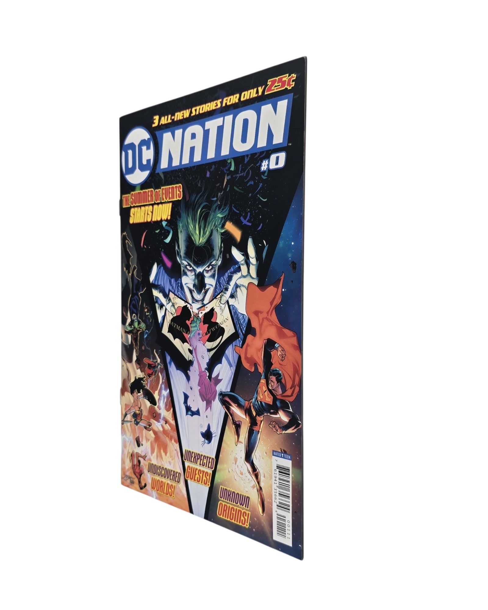 DC Nation Vol. 2 #0A, Jorge Jiménez Cover, DC '18 — front cover, fore edge