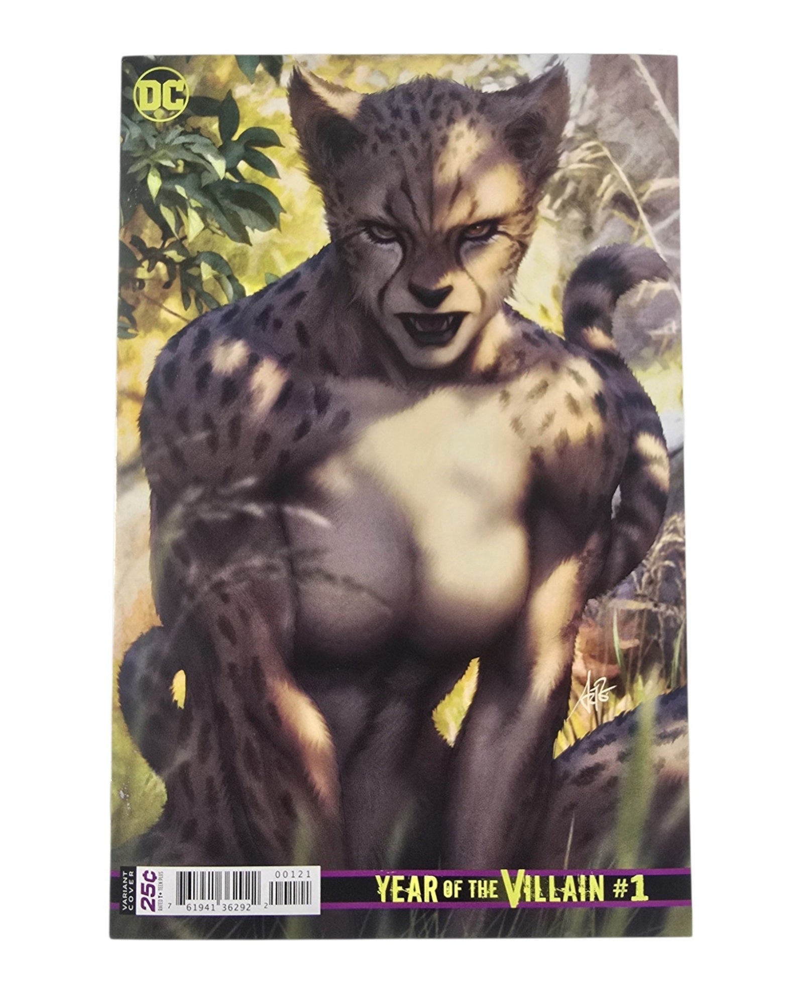 DC's Year of the Villain Special #1, Artgerm Cheetah 1:100 Variant, DC '19