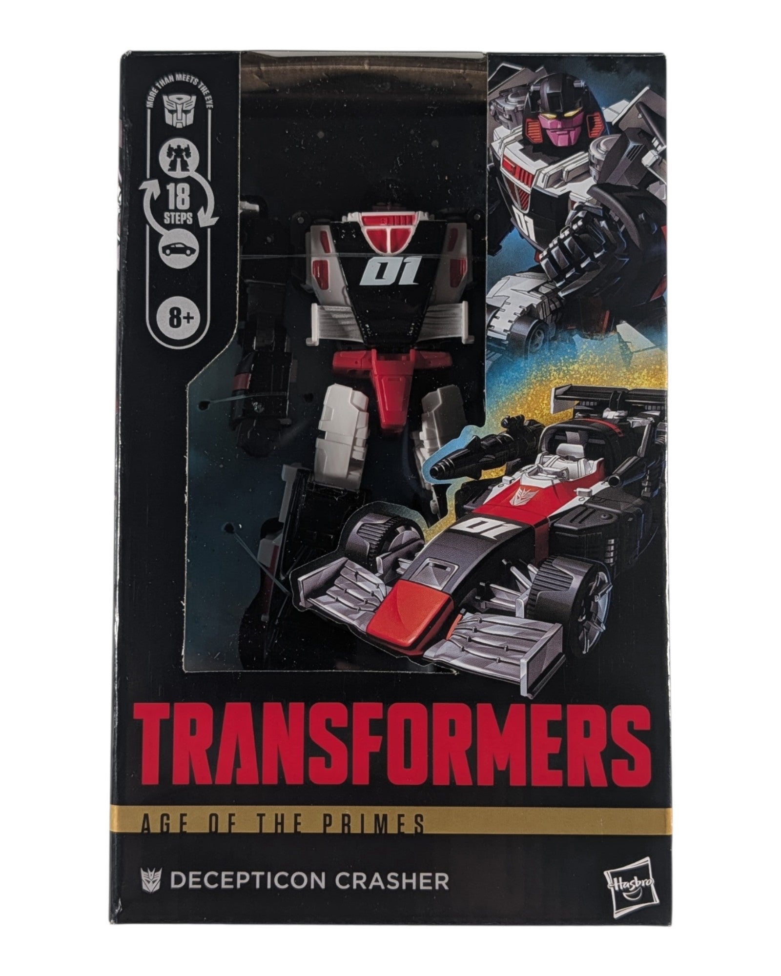 Transformers Age of the Primes Deluxe Decepticon Crasher, Hasbro '25