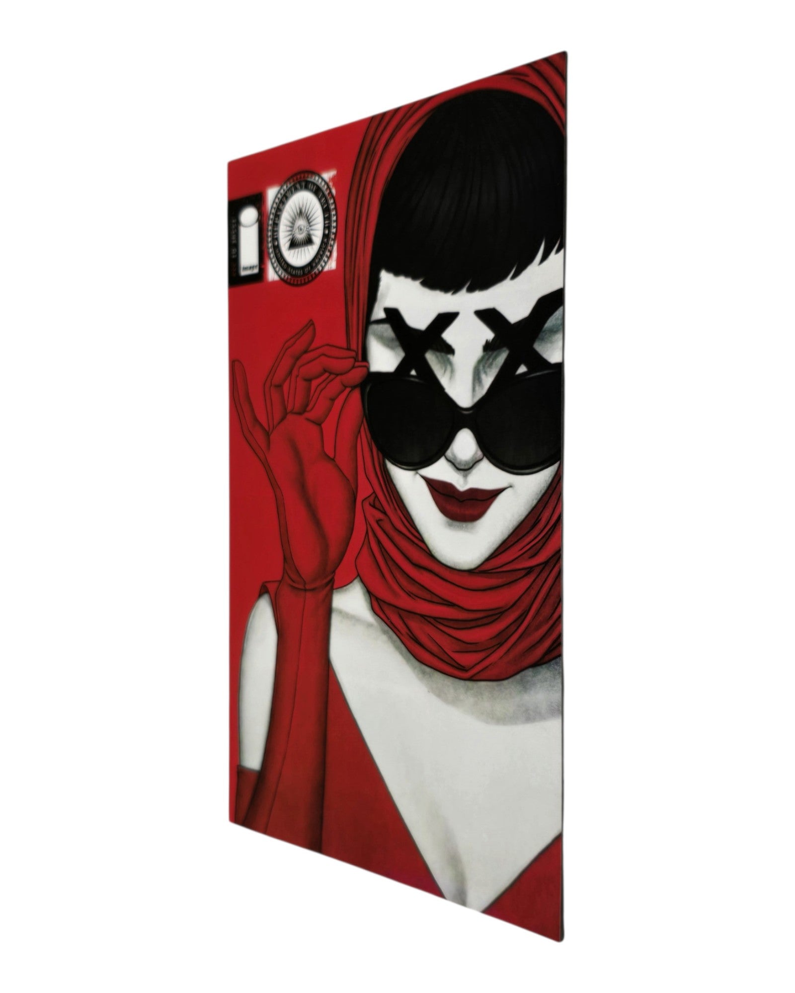 Department of Truth #1B, Jenny Frison Cover, Image '20 — front cover, fore edge