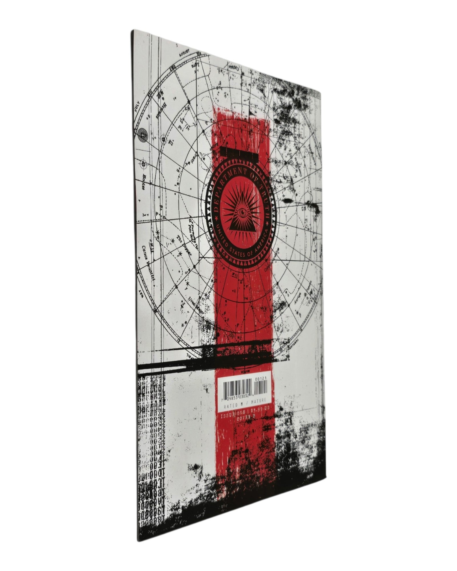 Department of Truth #1B, Jenny Frison Cover, Image '20 — back cover, fore edge