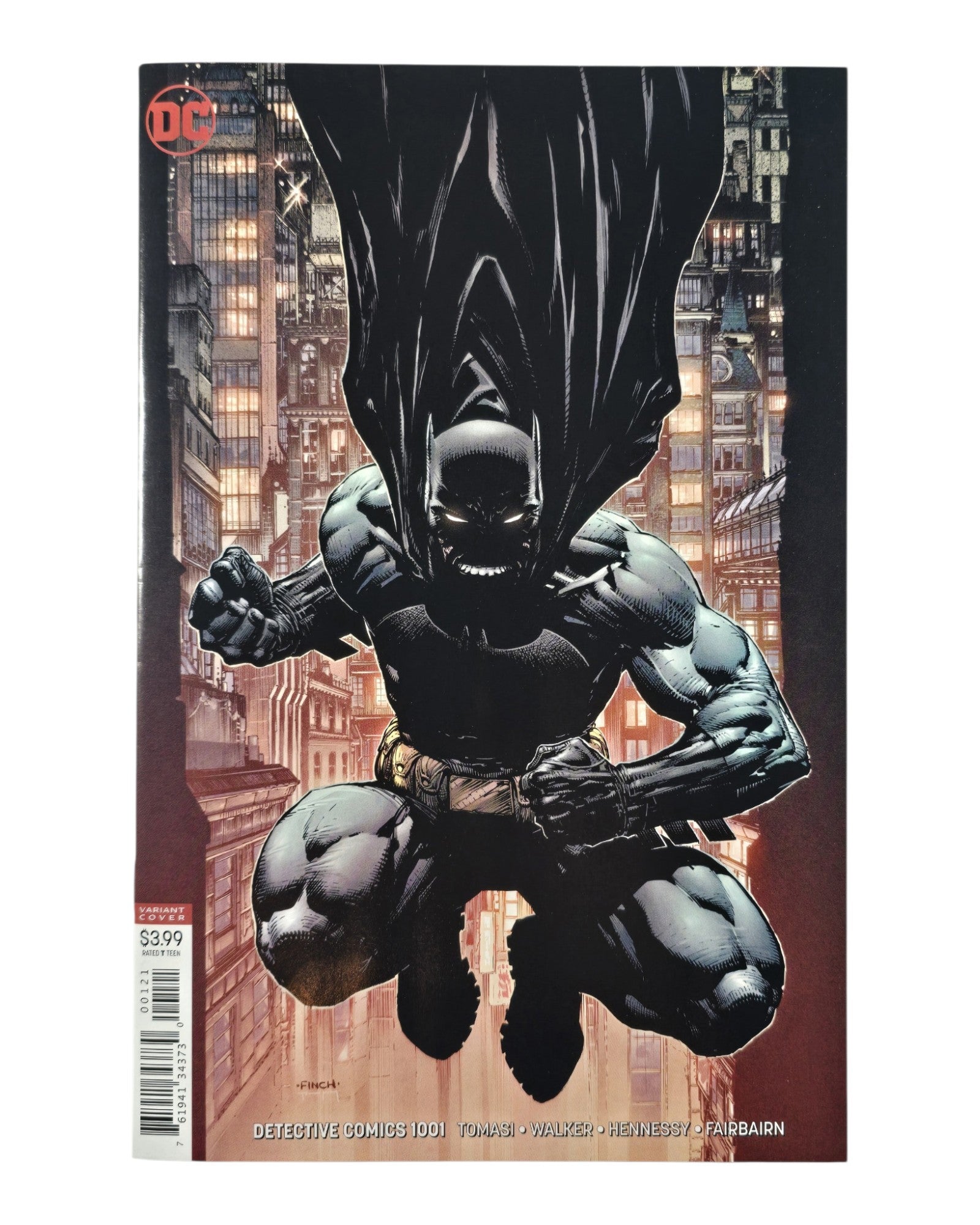 Detective Comics Vol. 3 #1001B, David Finch Cover, DC '19