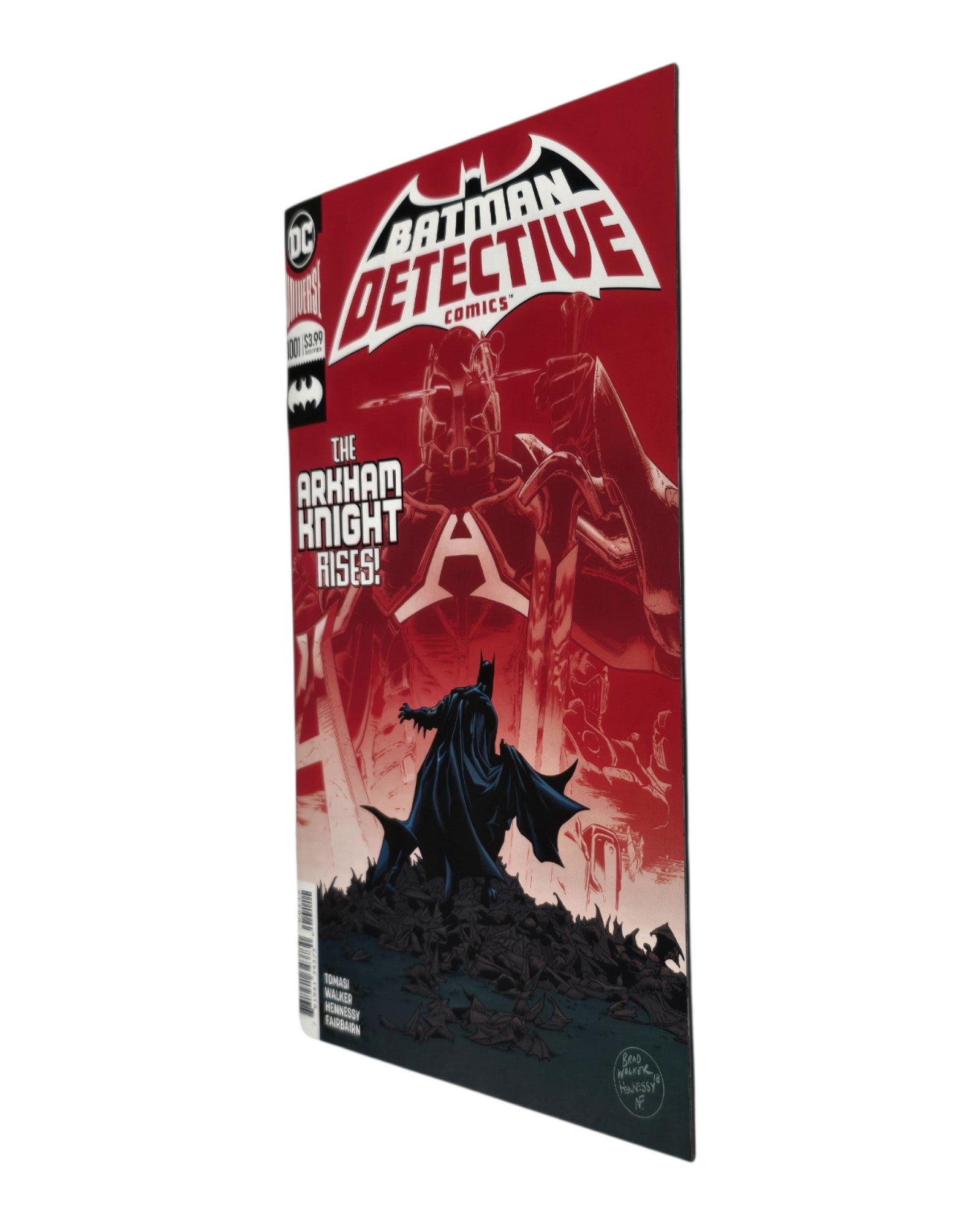 Detective Comics Vol. 3 #1001C, 2nd Print, DC '19 — front cover, fore edge