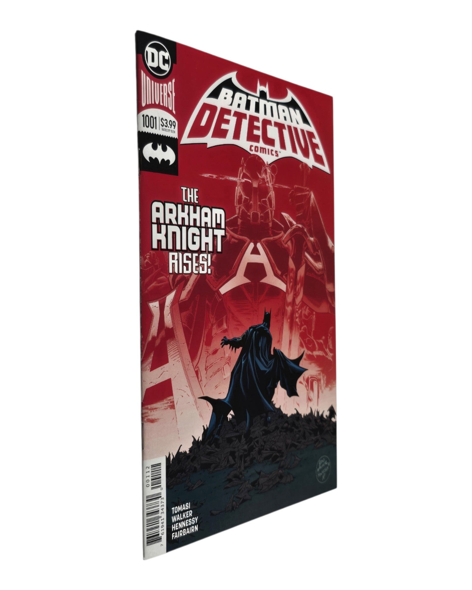 Detective Comics Vol. 3 #1001C, 2nd Print, DC '19 — front cover, spine edge