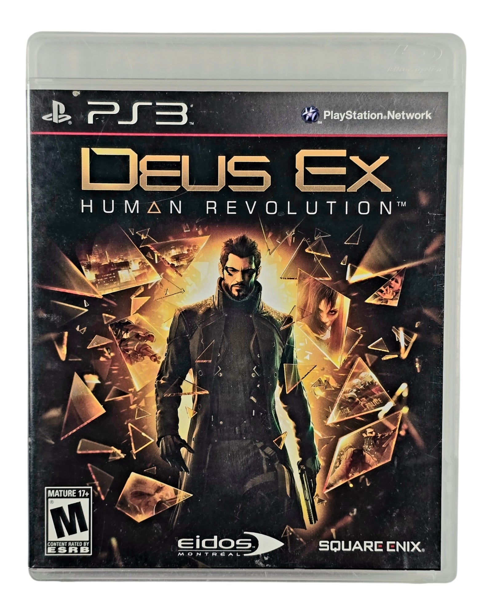 Deus Ex: Human Revolution (PlayStation 3, 2011), Complete in Case