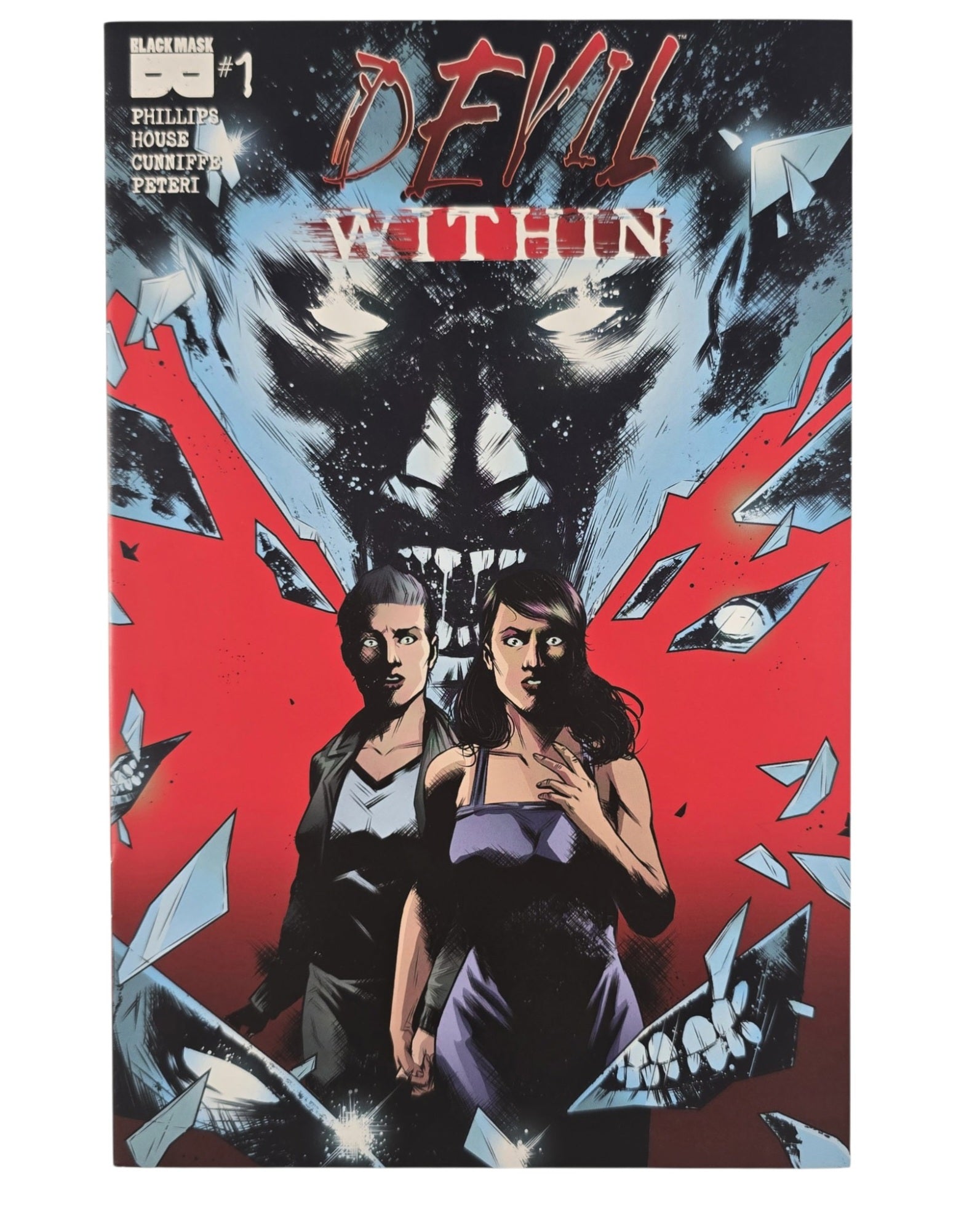 Devil Within #1A, Maan House Cover, Black Mask '18