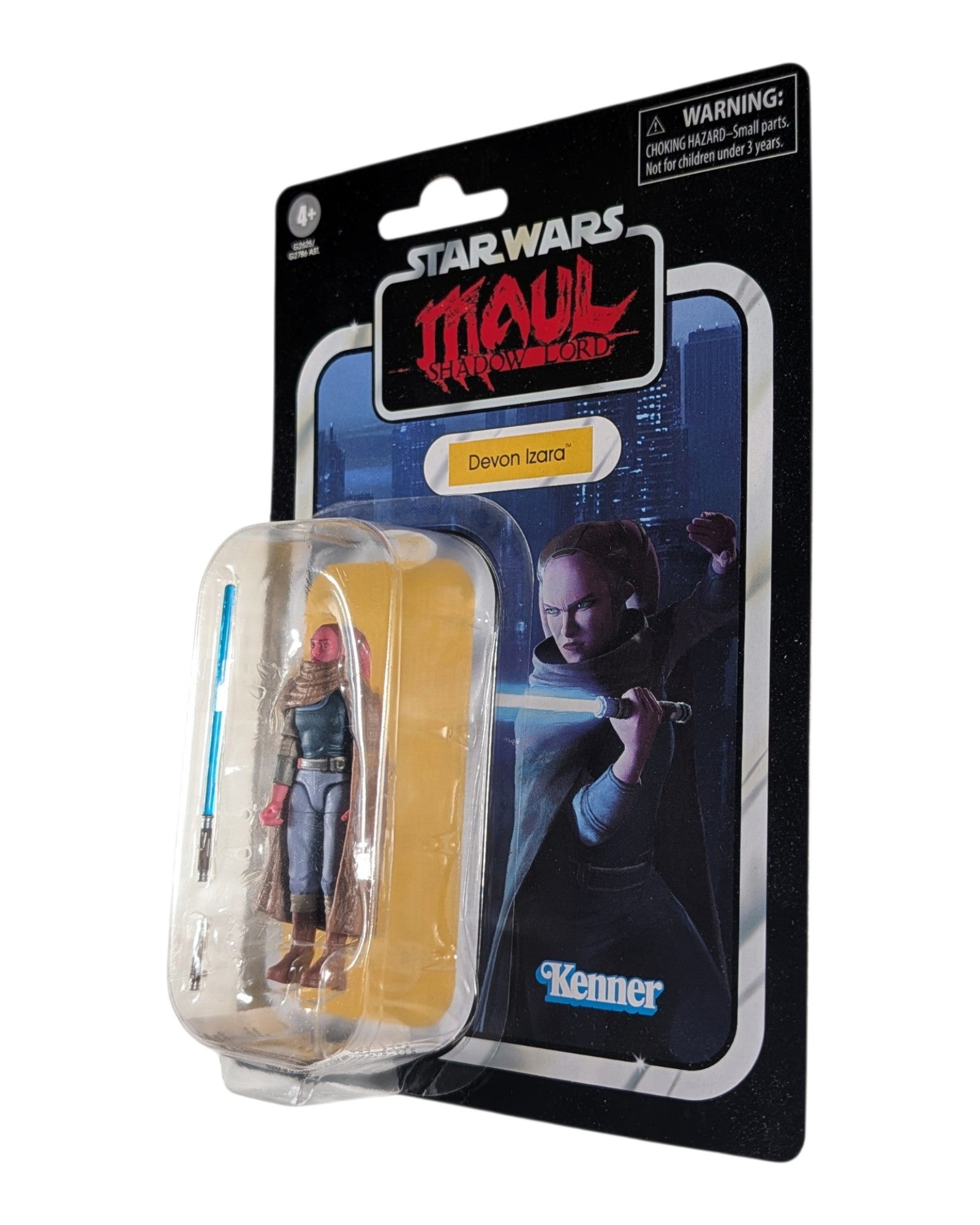 Star Wars Vintage Collection VC408 Devon Izara, Hasbro '26 — right edge of package