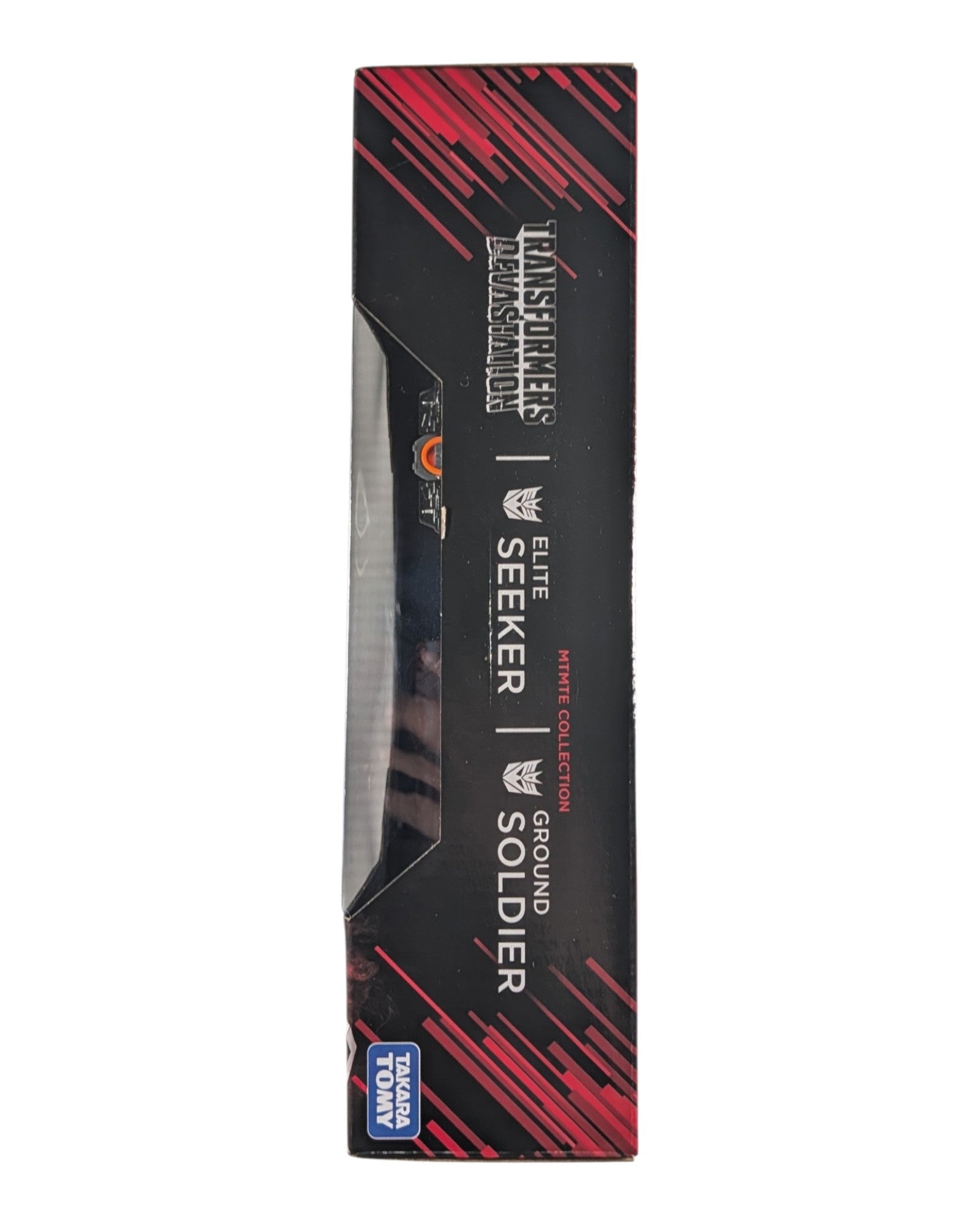 Transformers Studio Series MTMTE Elite Seeker & Ground Soldier, Hasbro '25 — top of package