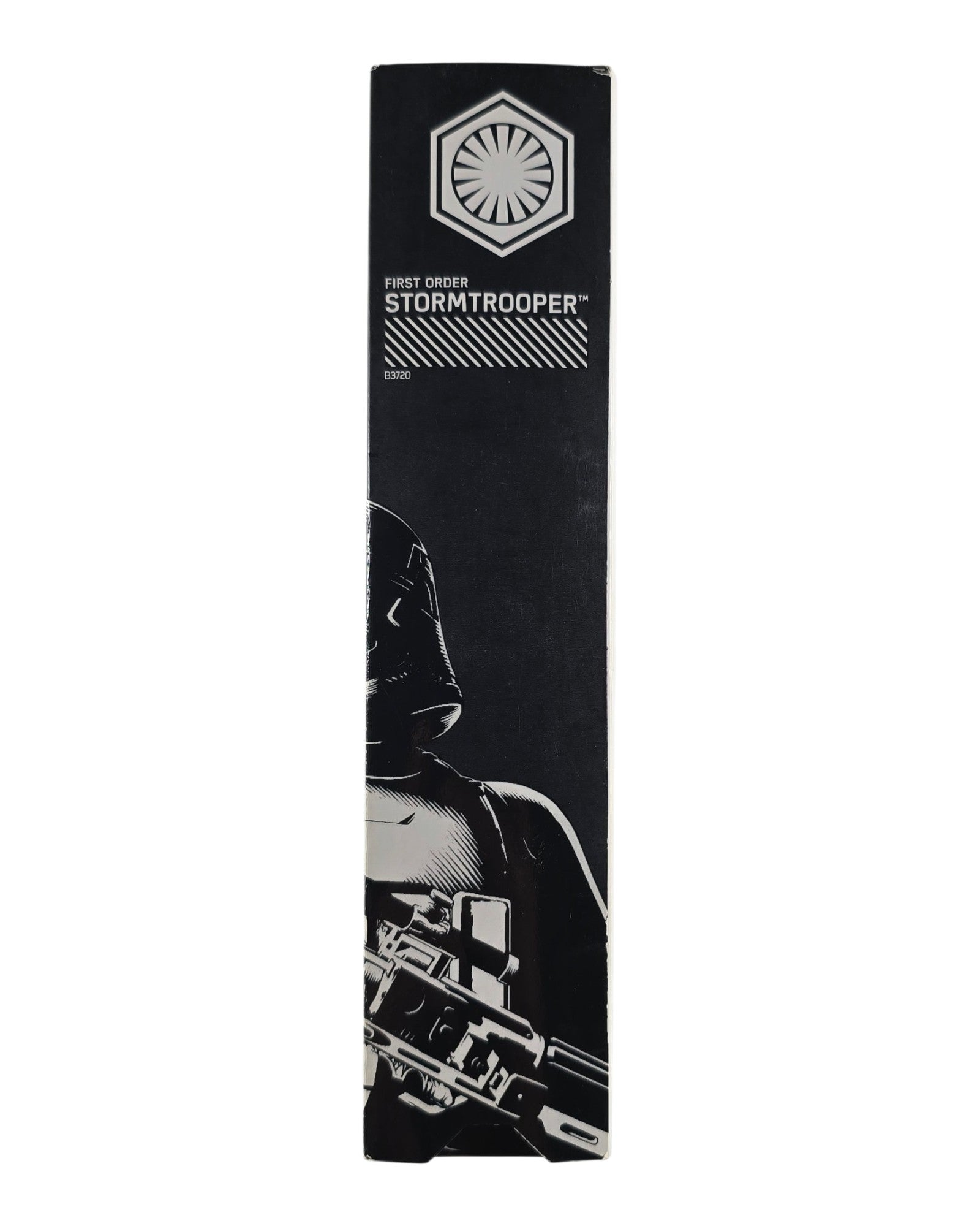 Star Wars The Black Series First Order Stormtrooper, SDCC Excl., Hasbro '15 — right edge of package