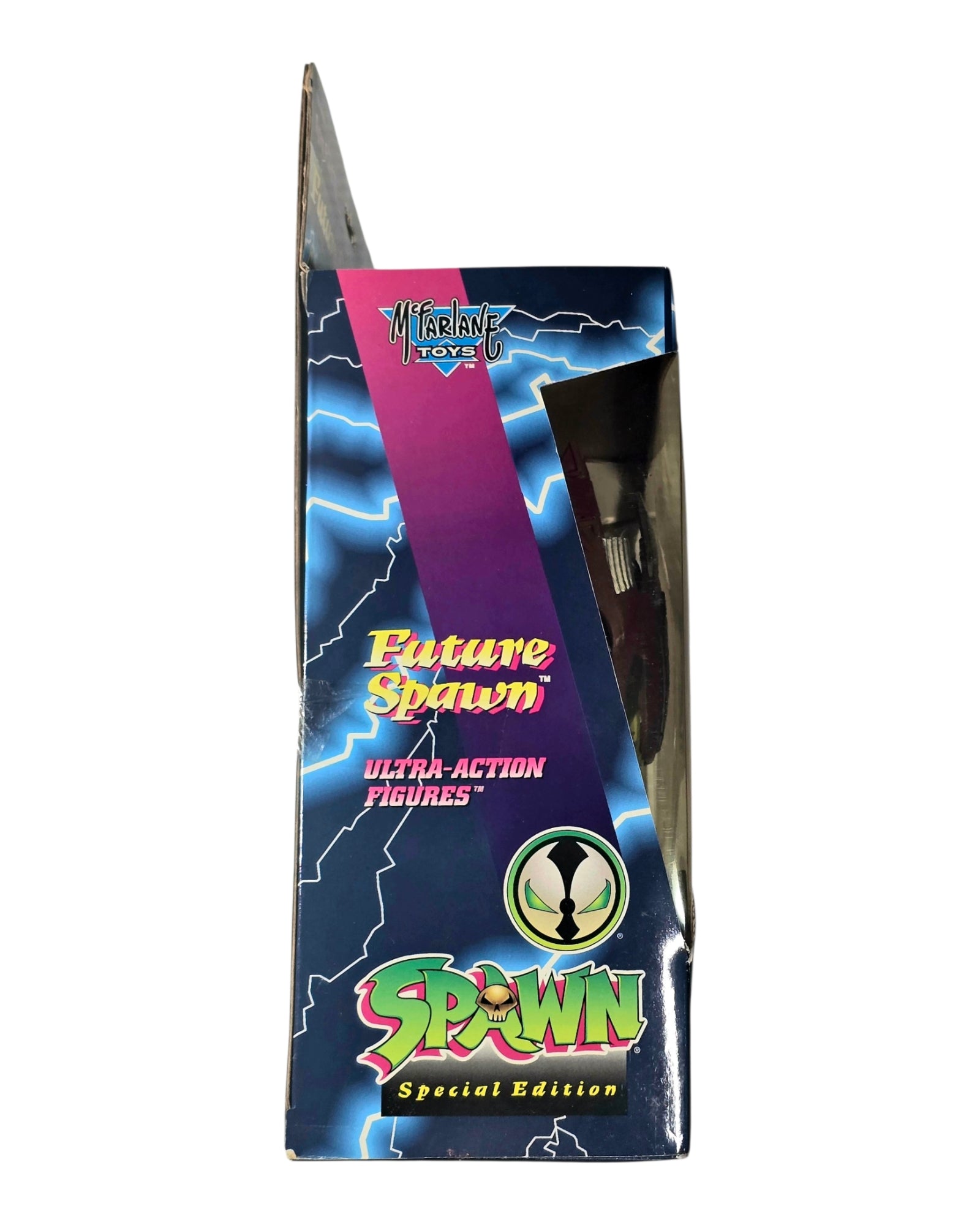 Spawn Series 3 Future Spawn, McFarlane Toys '95, Special Edition — left edge of package