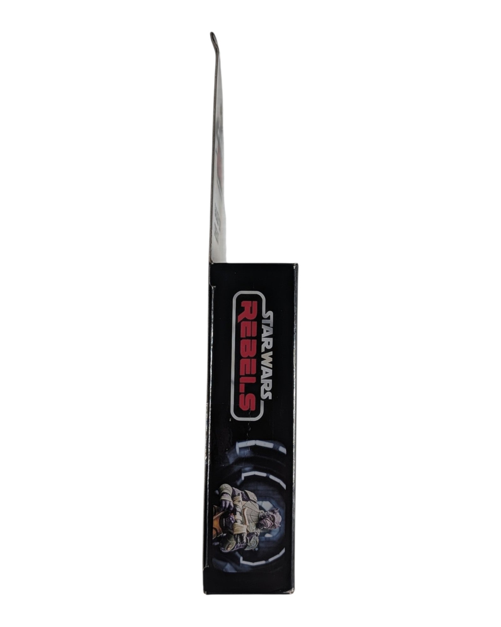Star Wars Vintage Collection Zeb Orrelios Deluxe, Hasbro '24 — left edge of package