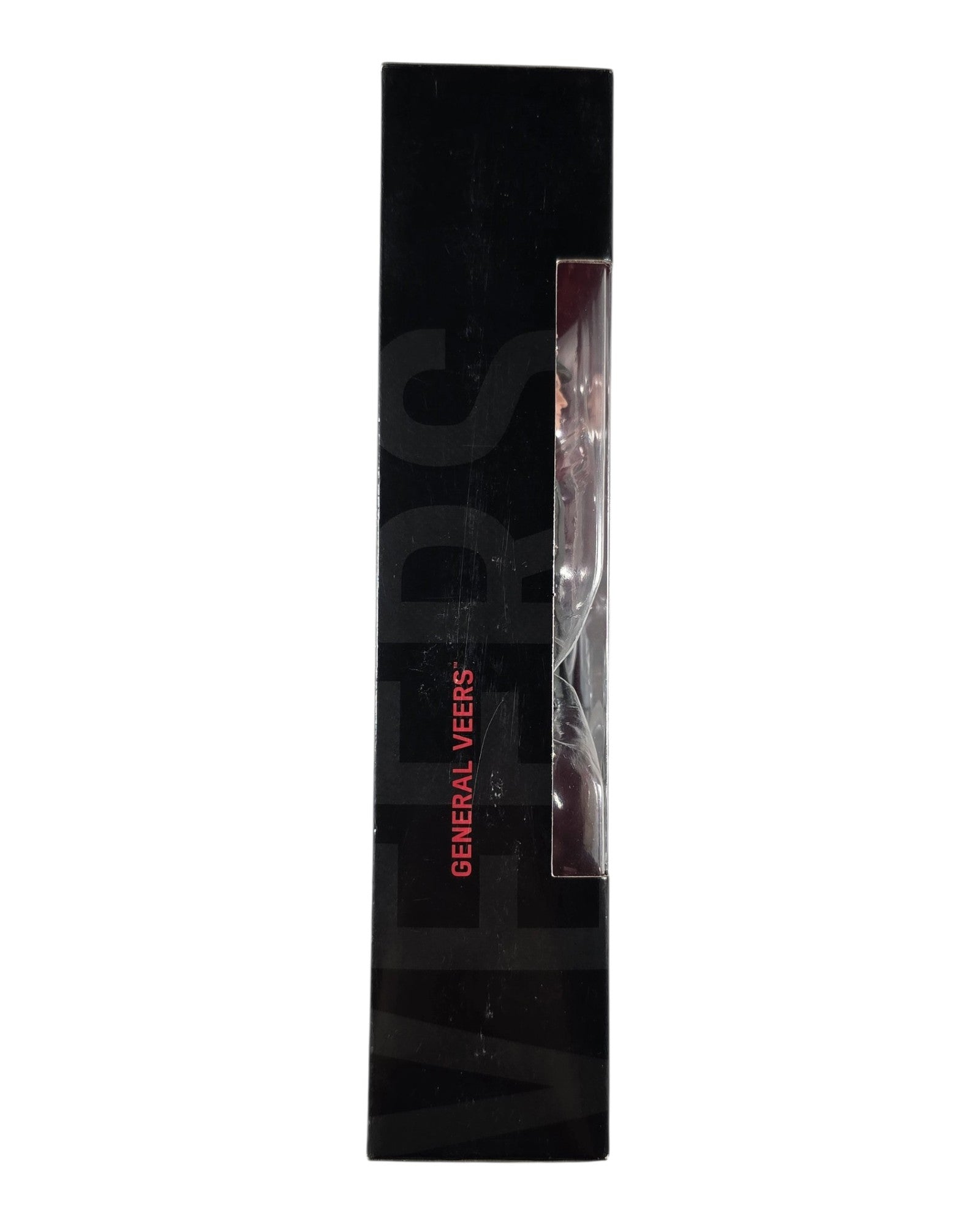 Star Wars The Black Series General Veers, Walgreens Excl., Hasbro '18 — left edge of package