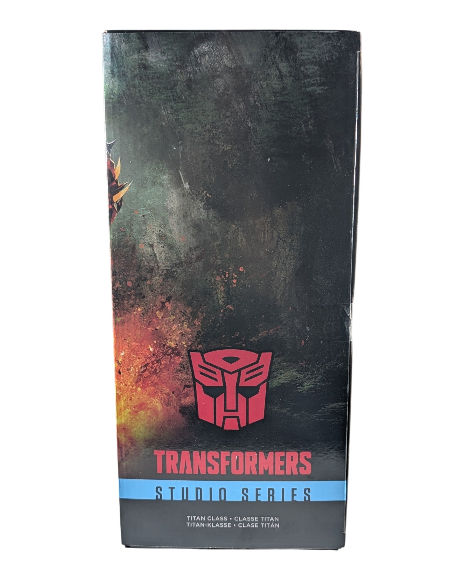 Transformers Studio Series Titan Grimlock (Age of Extinction), Hasbro '26 — right edge of package