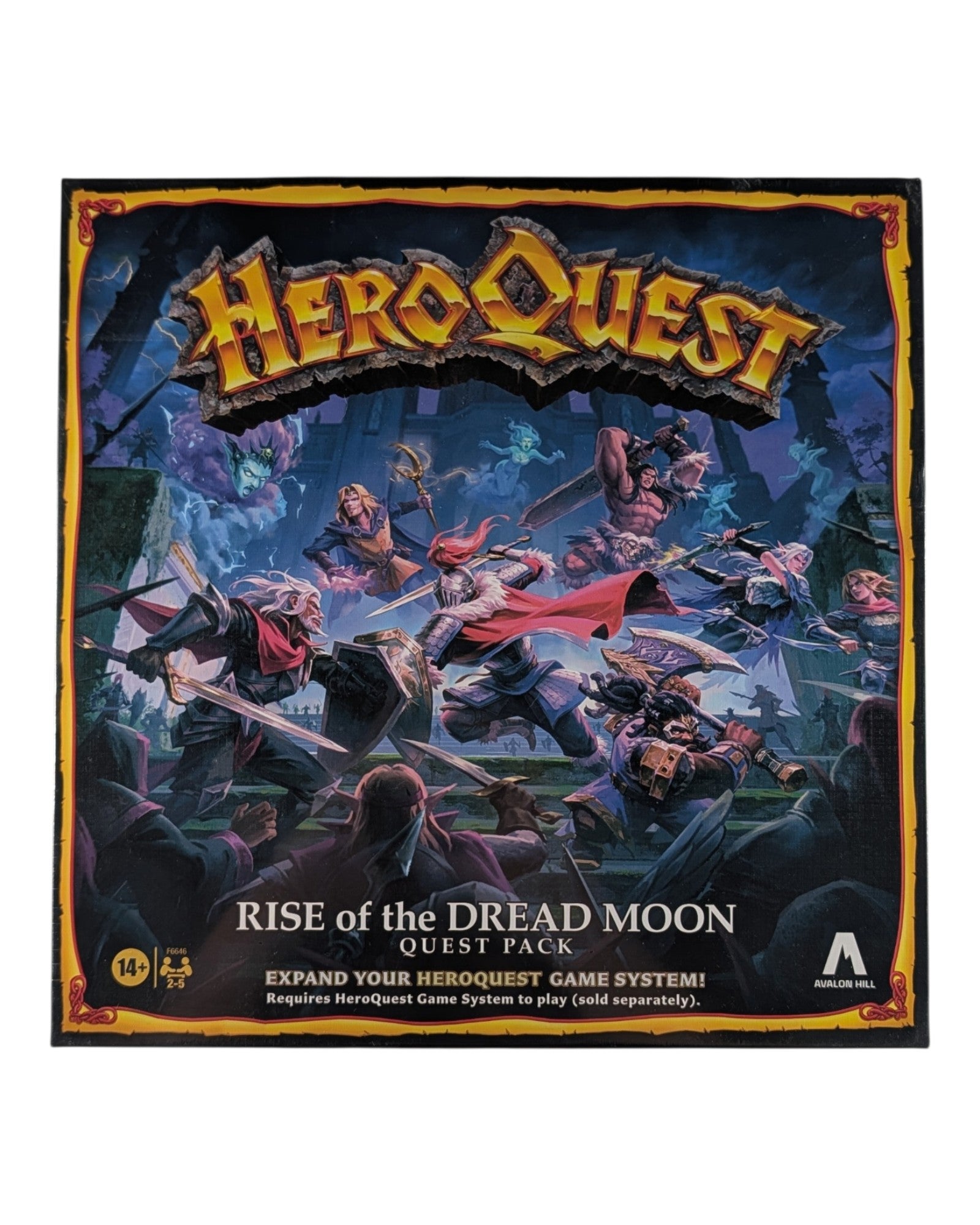 HeroQuest Rise of the Dread Moon Quest Pack, Hasbro '23, Sealed