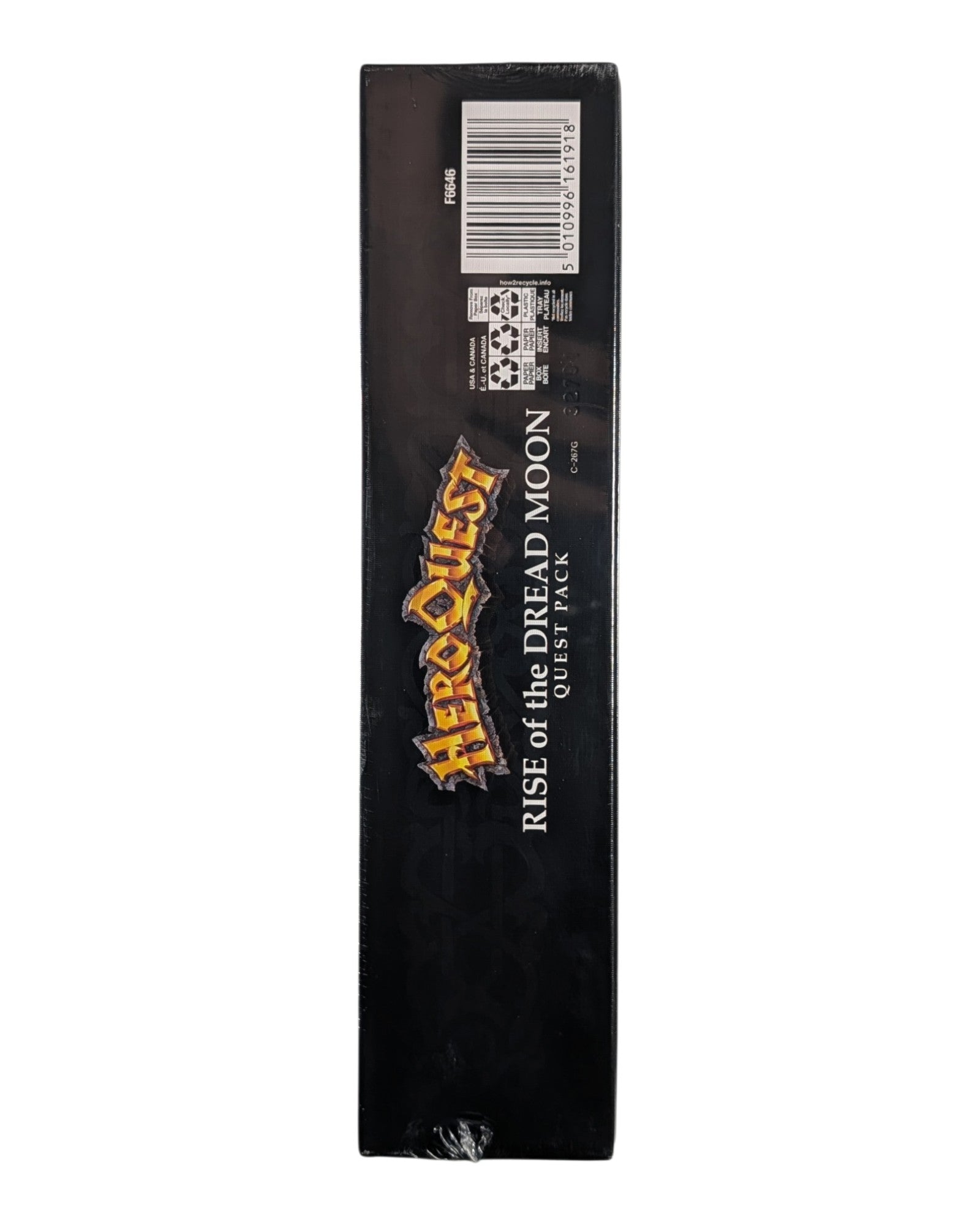 HeroQuest Rise of the Dread Moon Quest Pack, Hasbro '23, Sealed — top of package