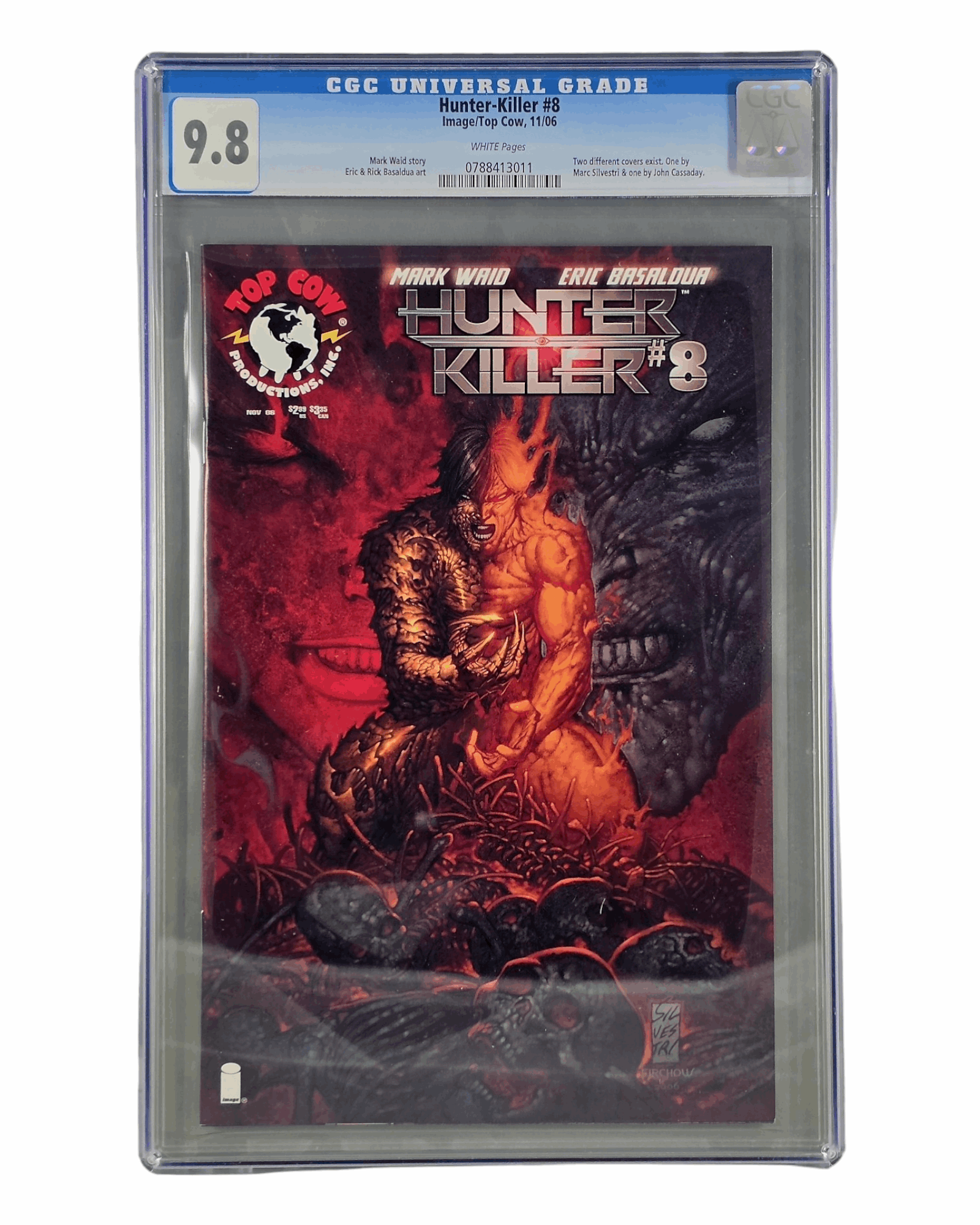 Hunter-Killer #8, CGC 9.8 (11), Top Cow '06