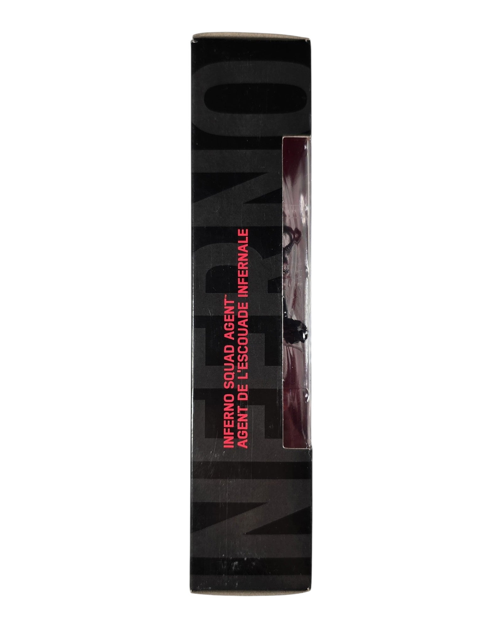 Star Wars The Black Series Inferno Squad Agent, GameStop Excl., Hasbro '17 — left edge of package