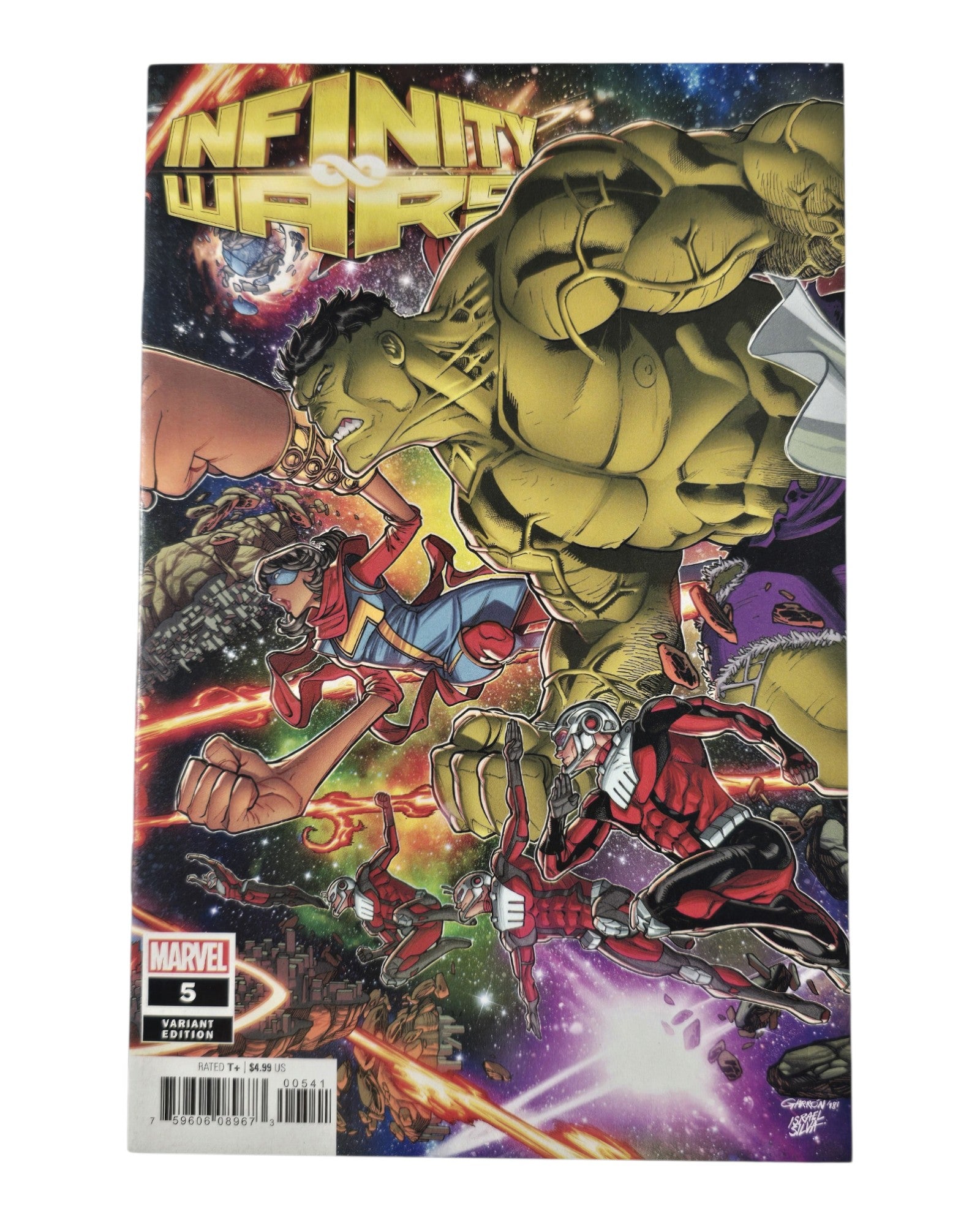 Infinity Wars #5D, Javier Garrón Connecting Cover, Marvel '18