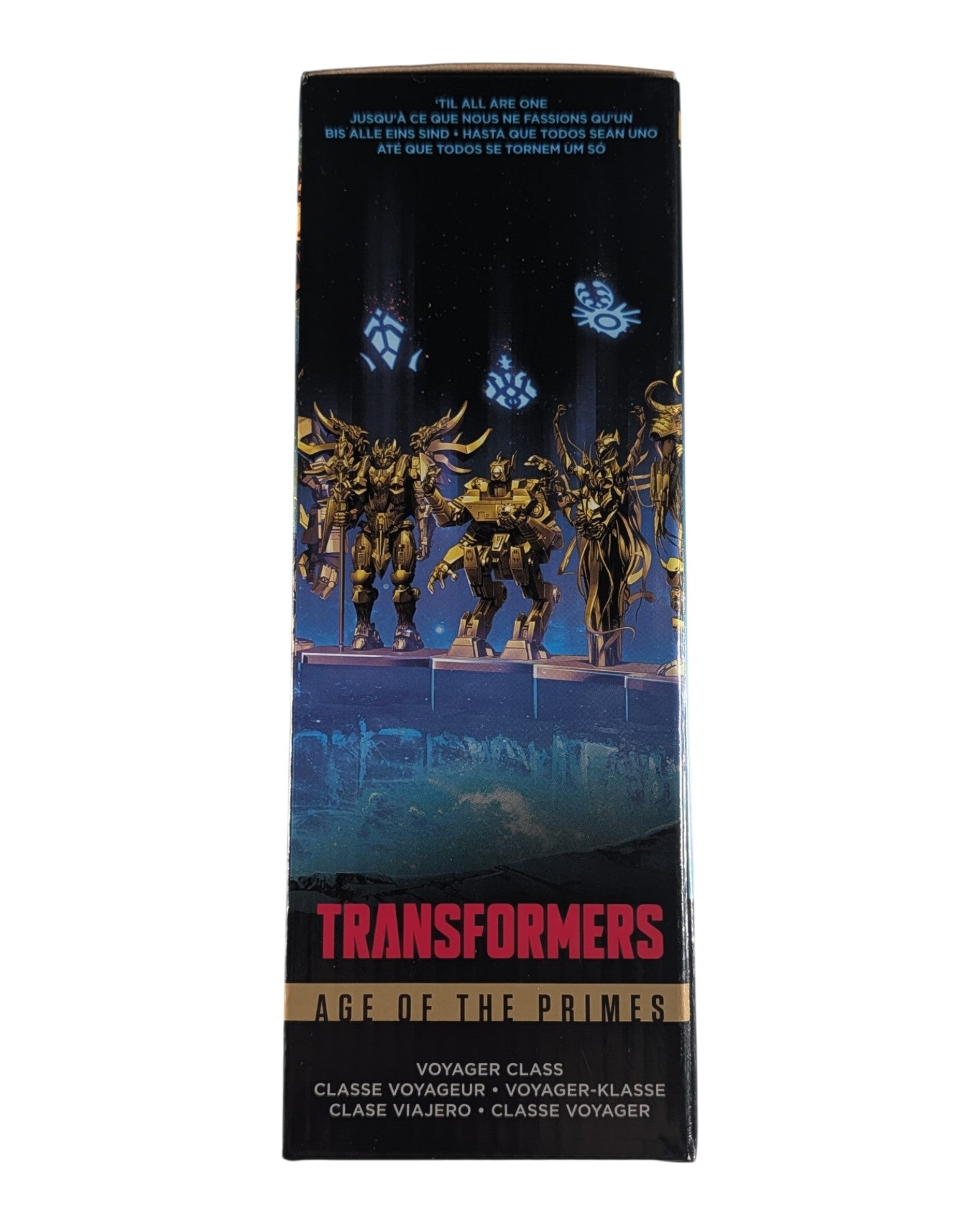 Transformers Age of the Primes Voyager Junkion Wreck-Gar, Hasbro '26 — right edge of package