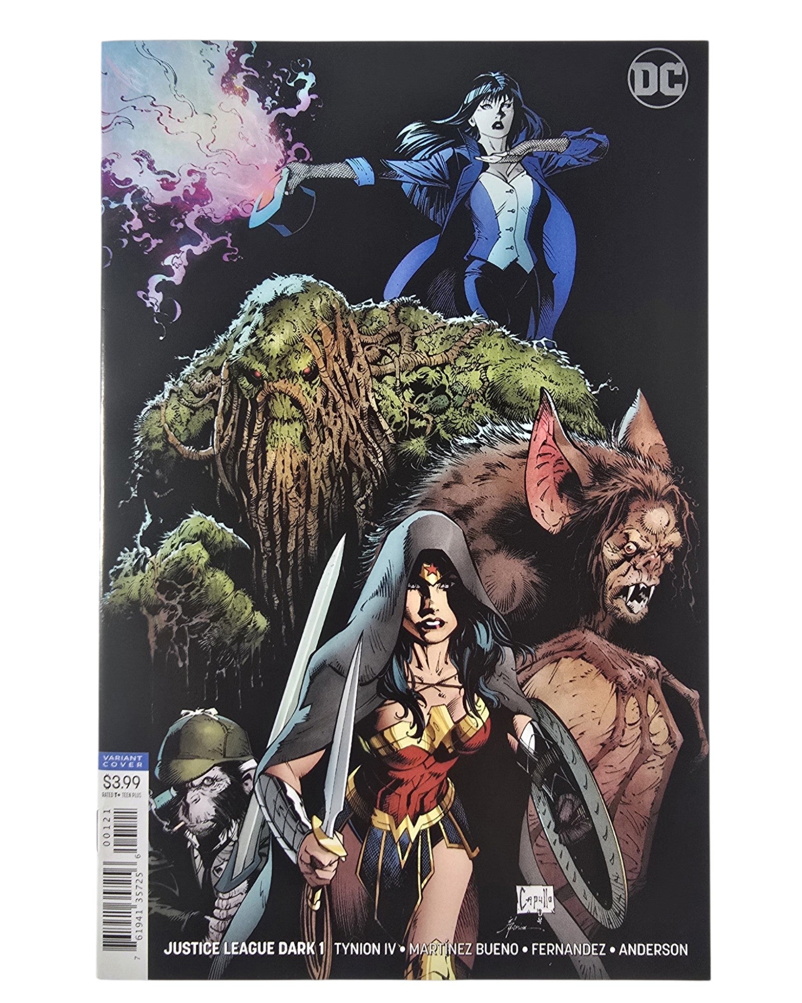 Justice League Dark Vol. 2 #1B, Greg Capullo & Glapion Cover, DC '18