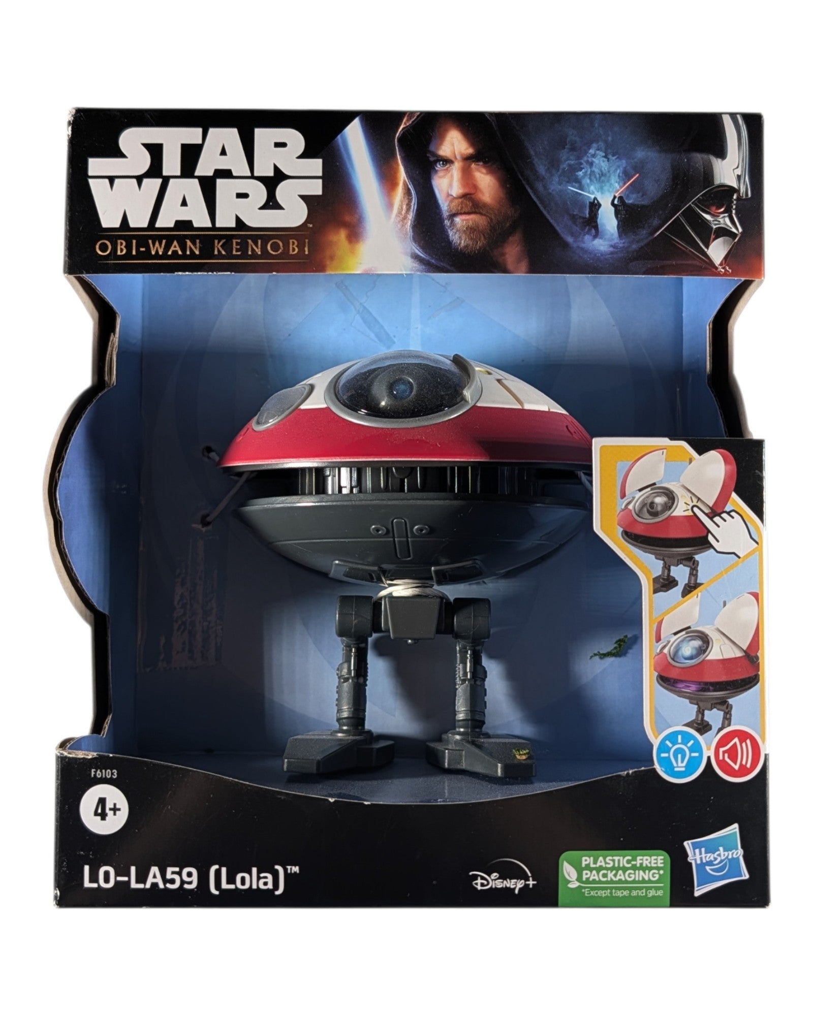 Star Wars L0-LA59 (Lola) Interactive Electronic Figure, Hasbro '22