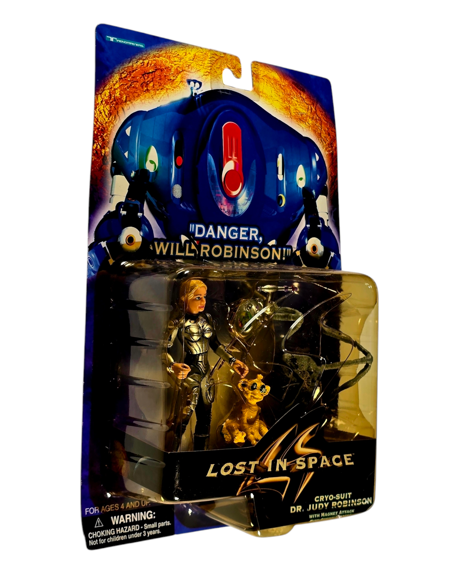 Lost in Space Cryo-Suit Dr. Judy Robinson, Trendmasters '97 — right edge of package