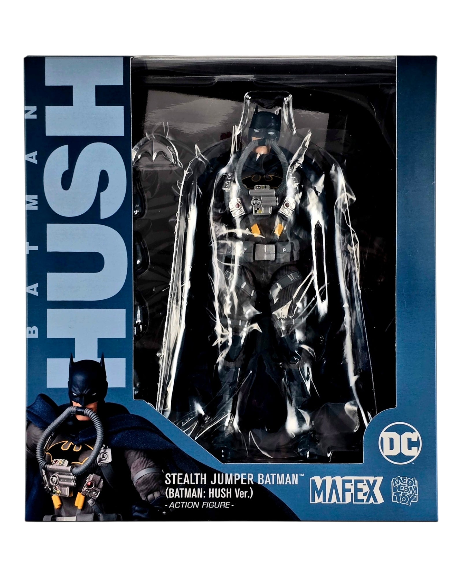 DC MAFEX Stealth Jumper Batman, Batman: Hush Ver., Medicom Toy '22