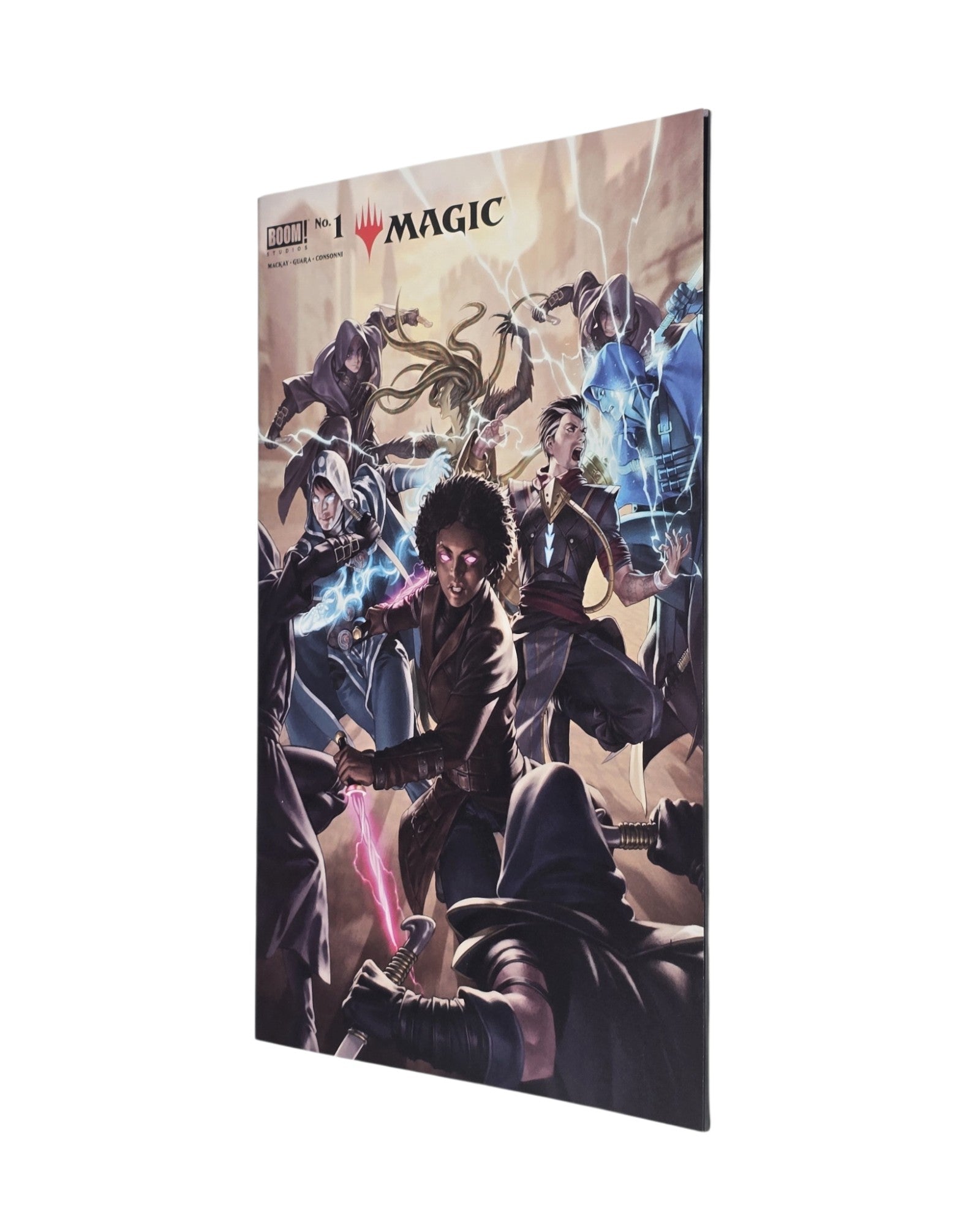 Magic #1E, Junggeun Yoon Cover, BOOM! '21 — front cover, fore edge