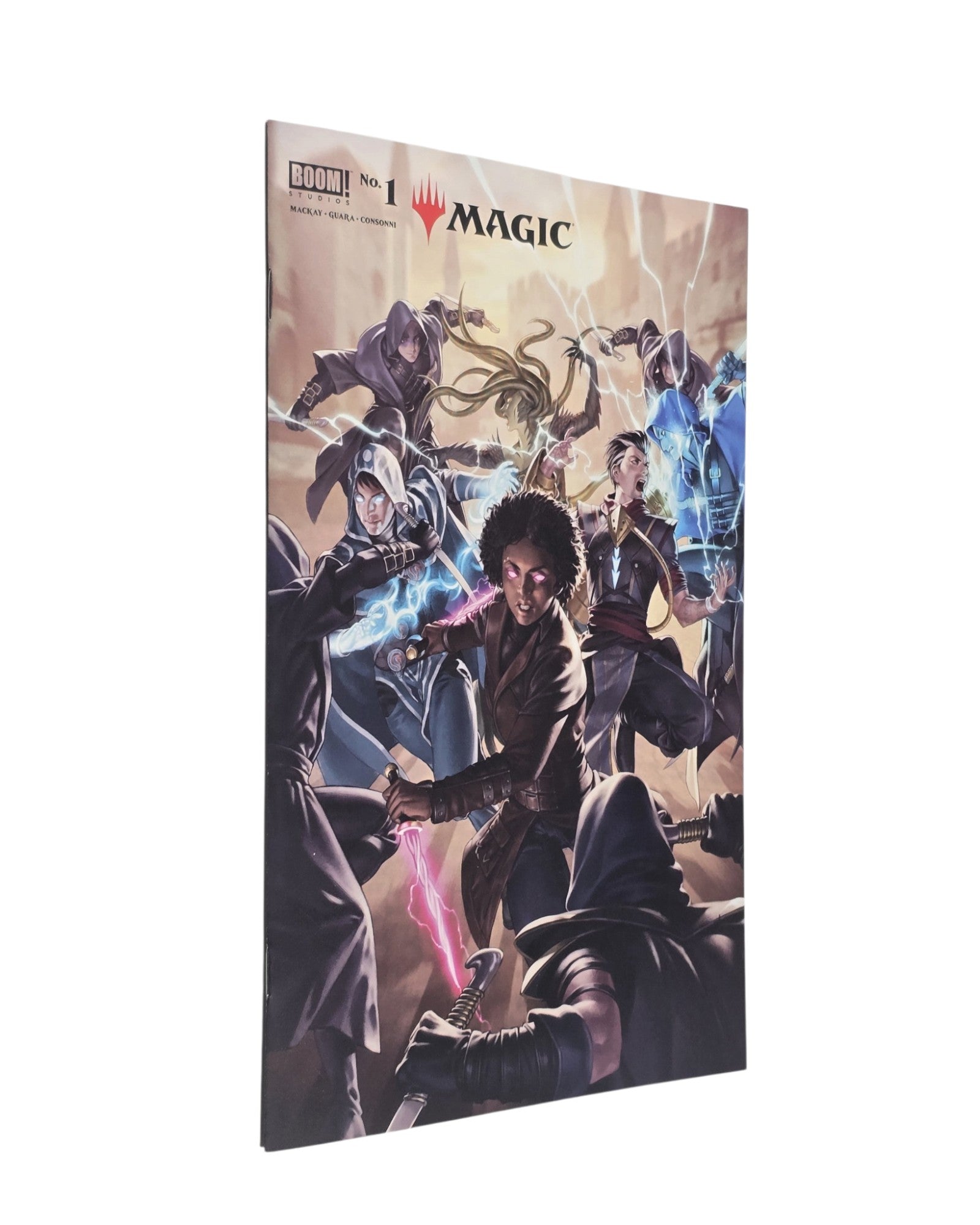 Magic #1E, Junggeun Yoon Cover, BOOM! '21 — front cover, spine edge