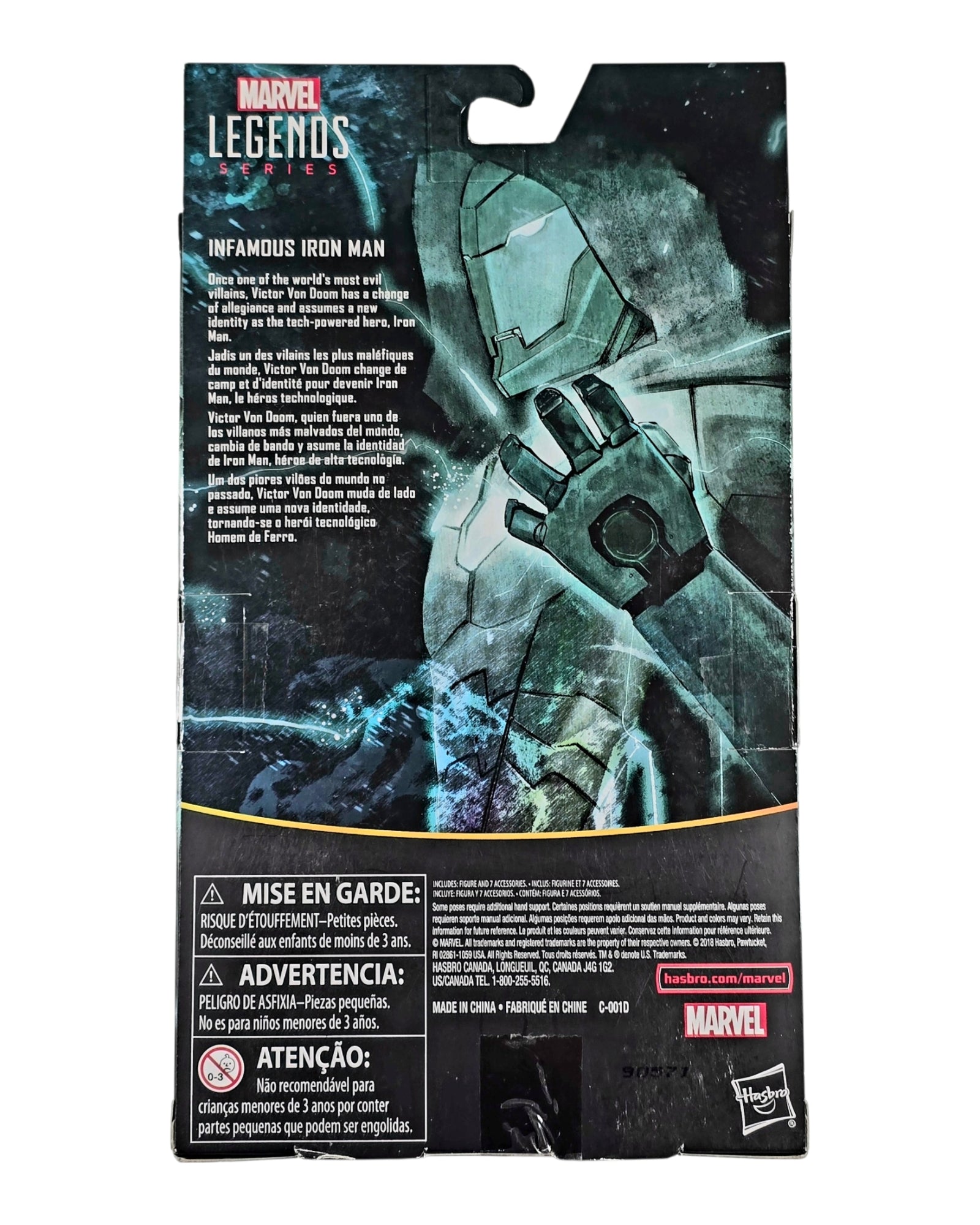 Marvel Legends Infamous Iron Man (Doctor Doom), Hasbro, Walgreens Exclusive '19