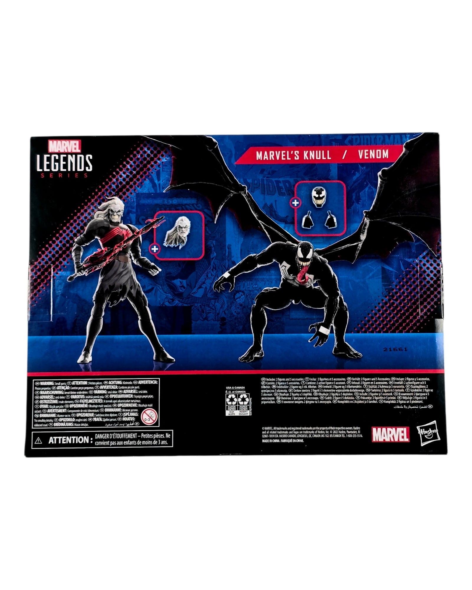 Marvel Legends Knull & Venom King in Black 2-Pack, Hasbro '22