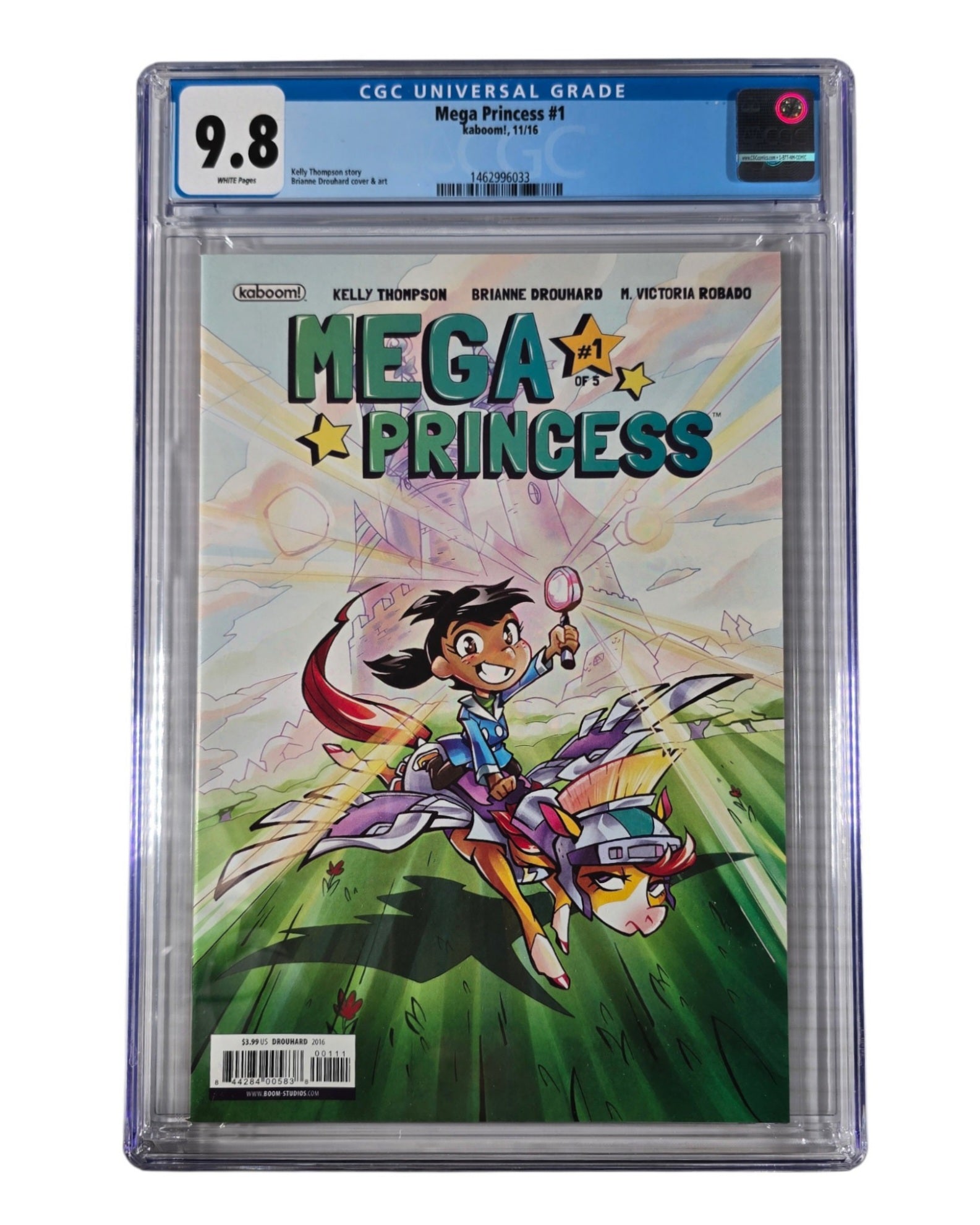 Mega Princess #1, CGC 9.8 (33), BOOM! '16