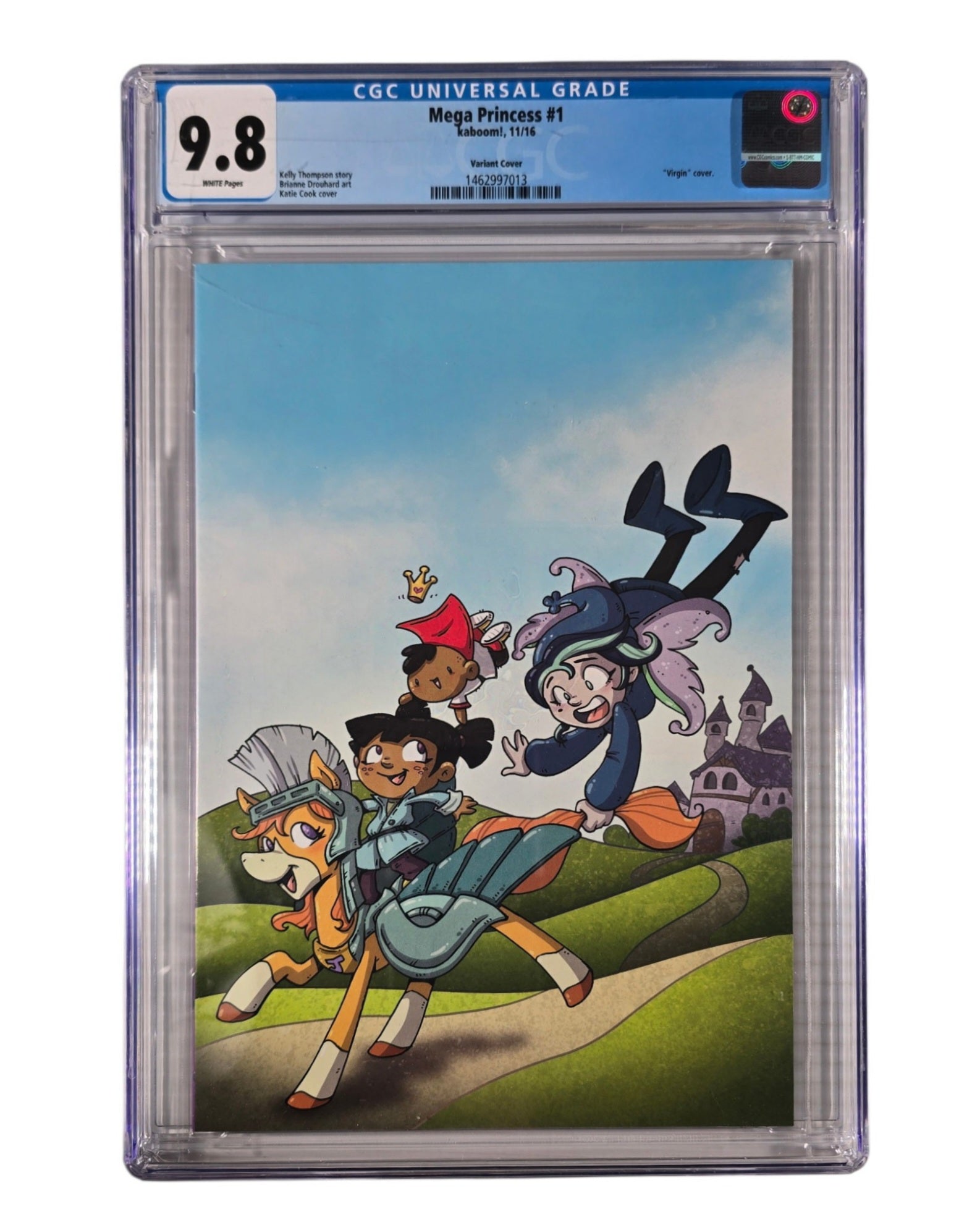 Mega Princess #1, Virgin Var, CGC 9.8 (13), BOOM! '16